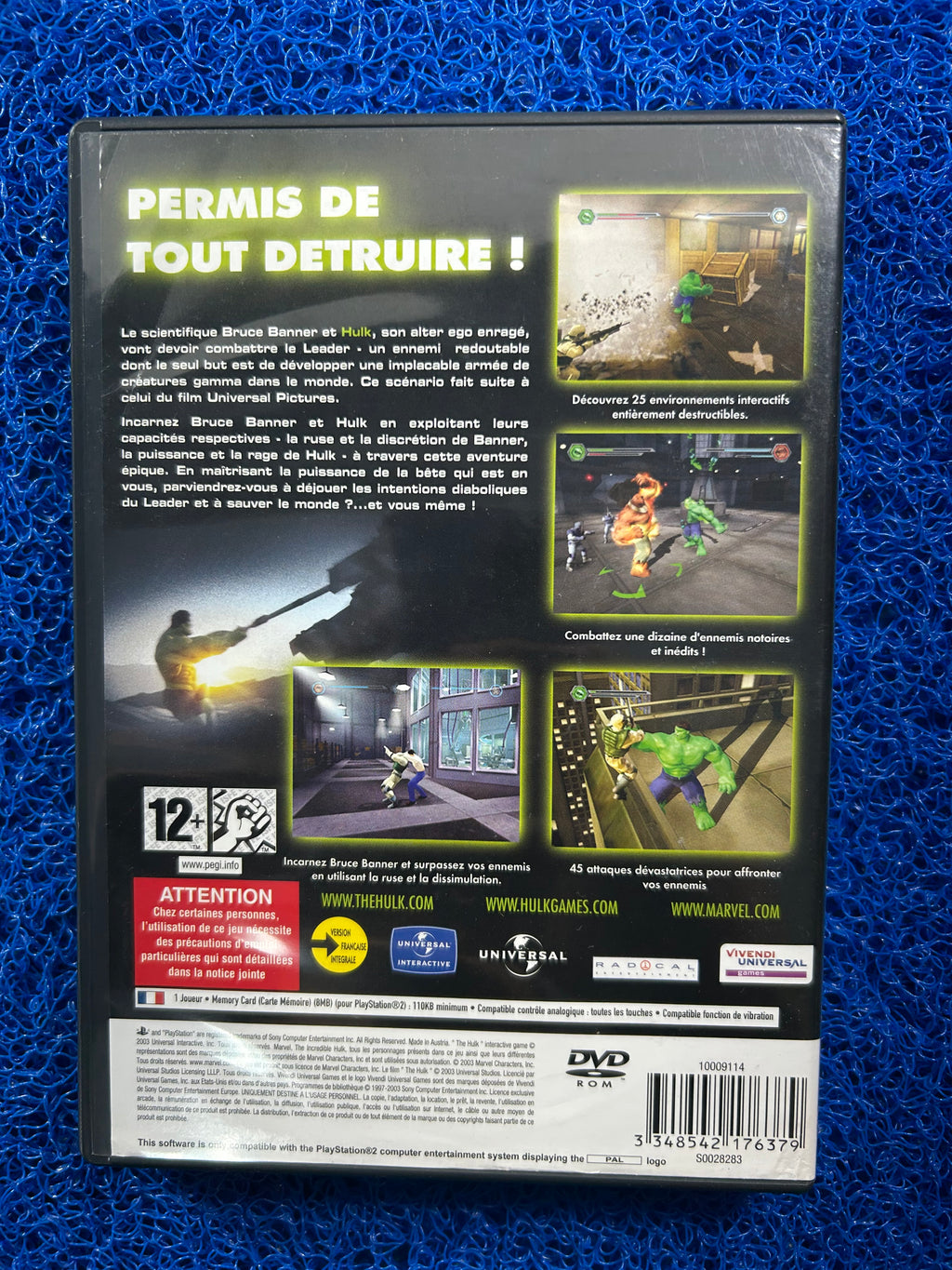 PS2 Hulk (E)