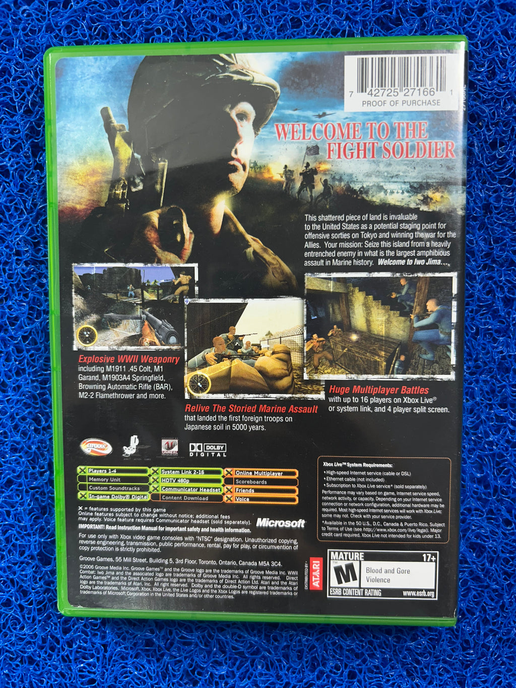 XBOX World war II combat (A)