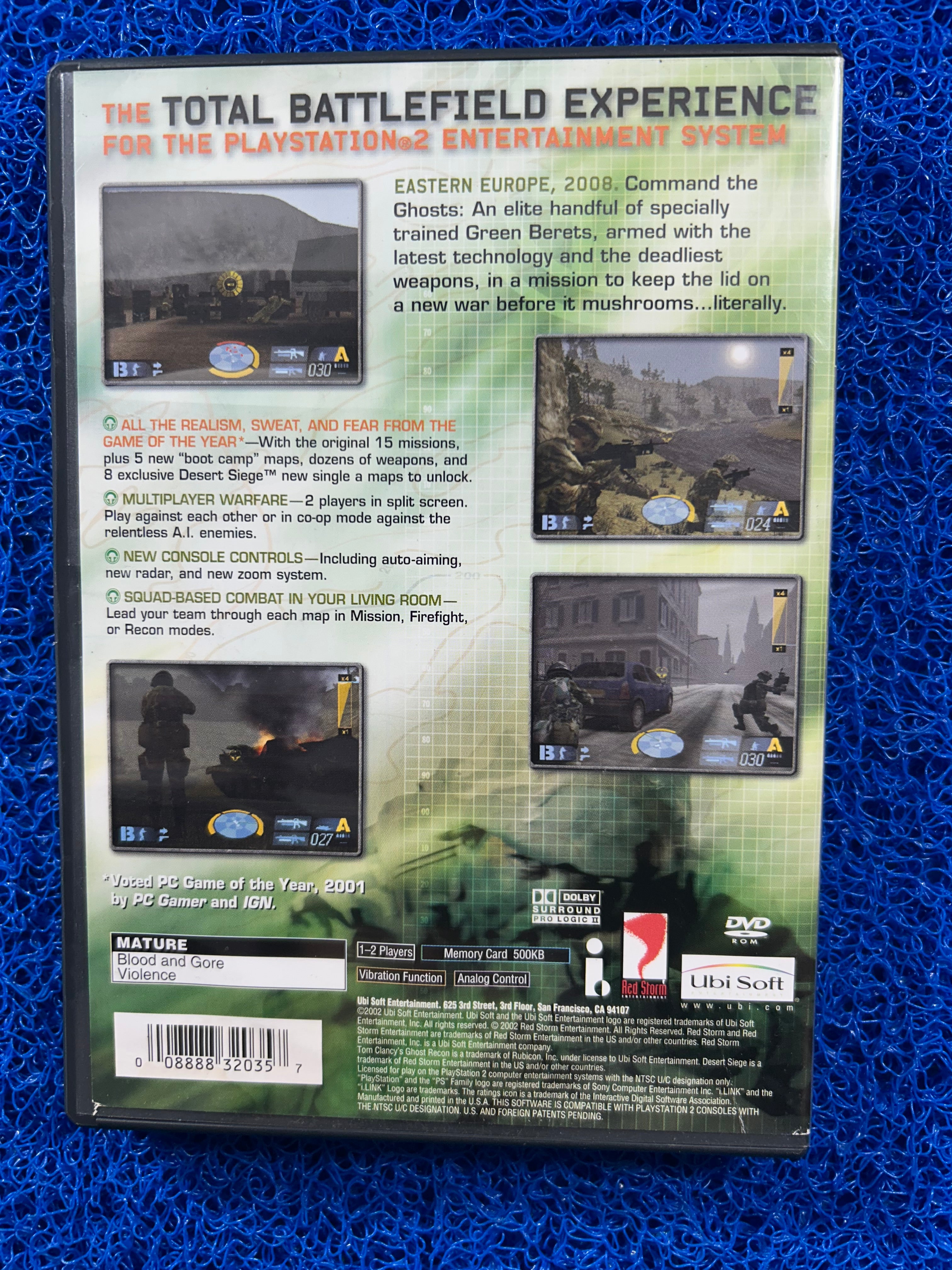 PS2 Ghost recon (A)