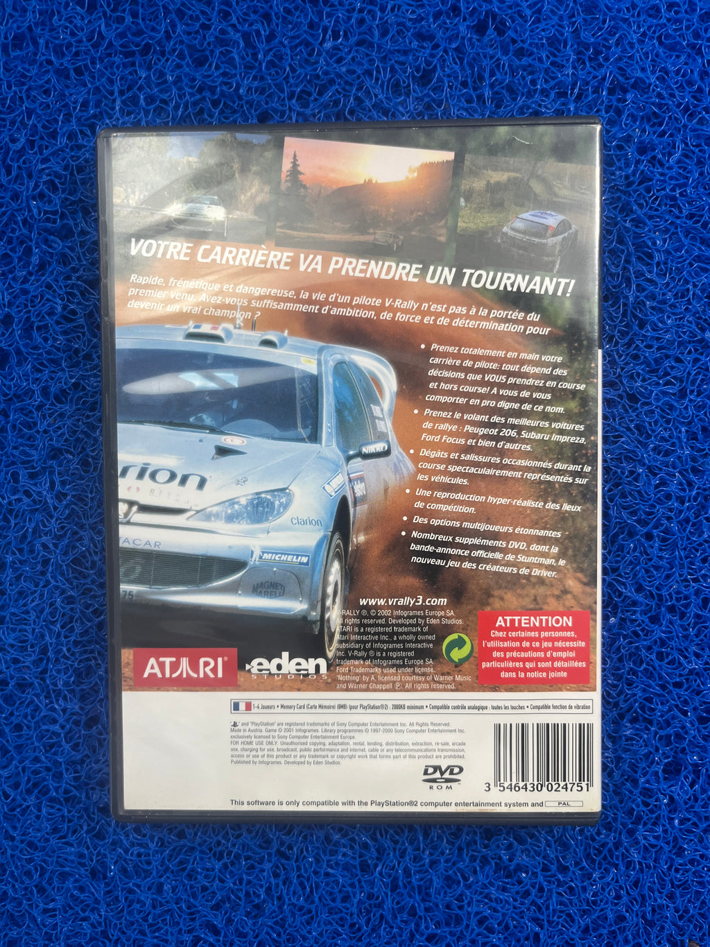 PS2 V-Rally 3(E)