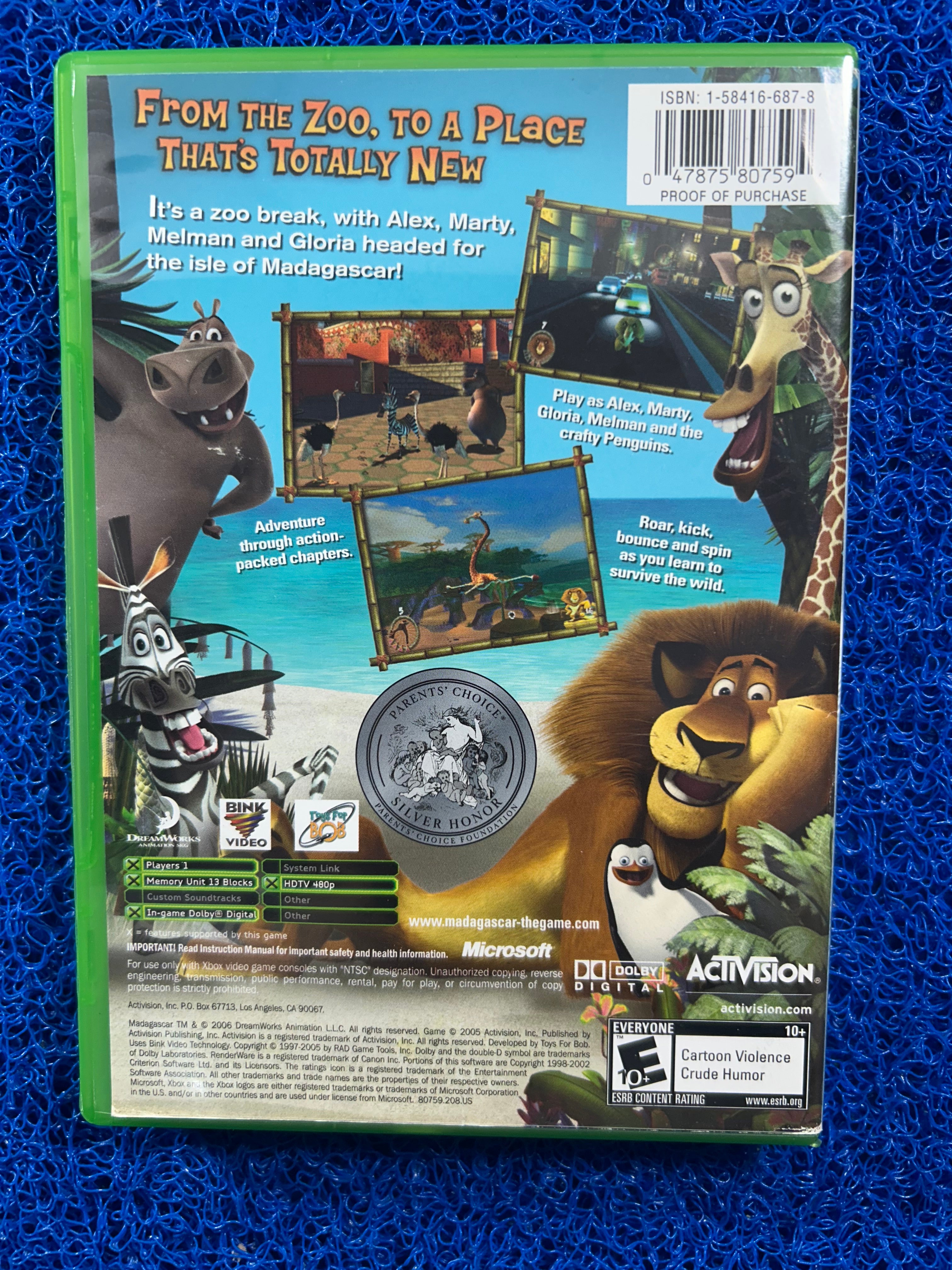 XBOX Madagascar (A)