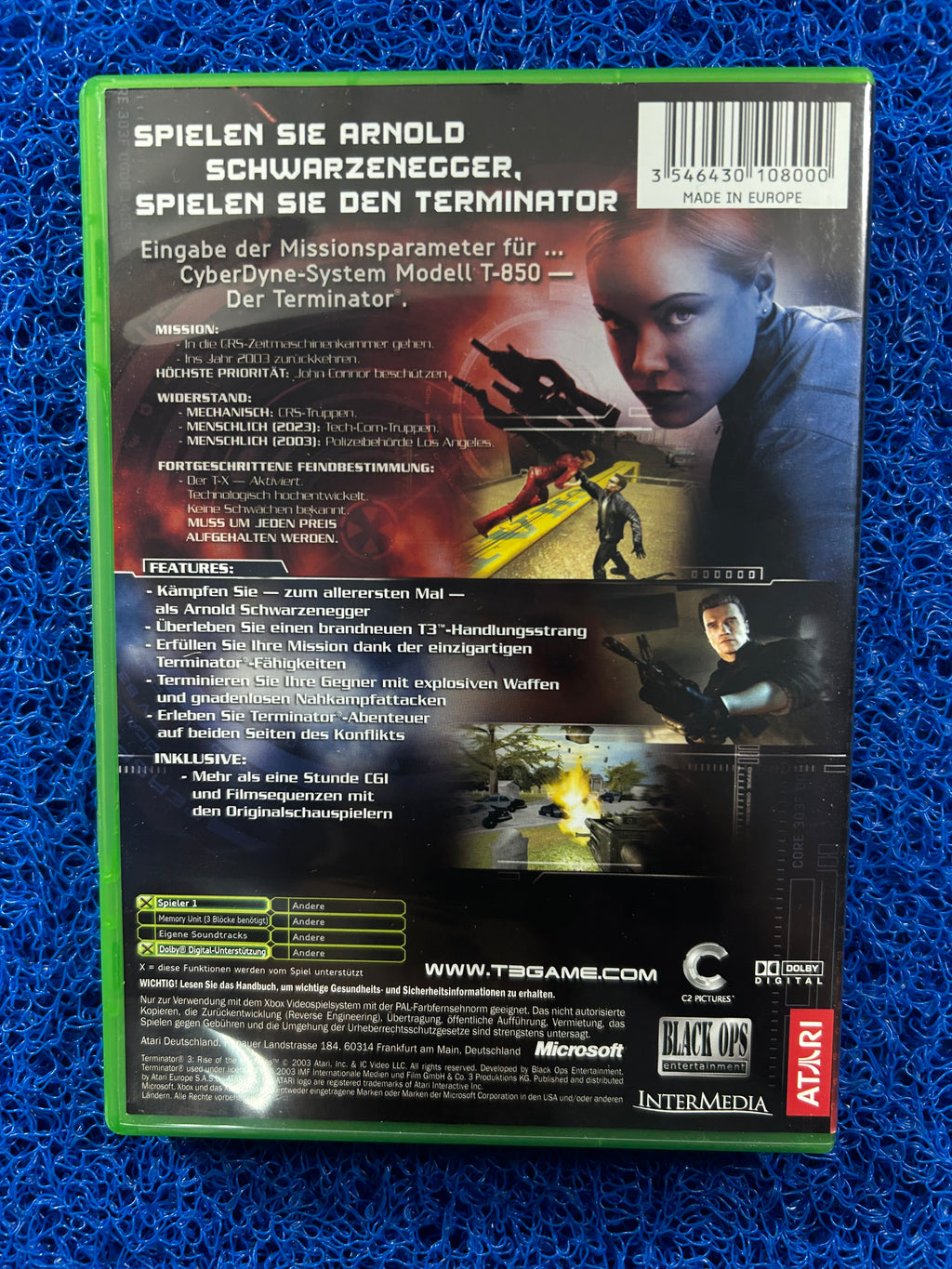 XBOX Terminator 3 (E)
