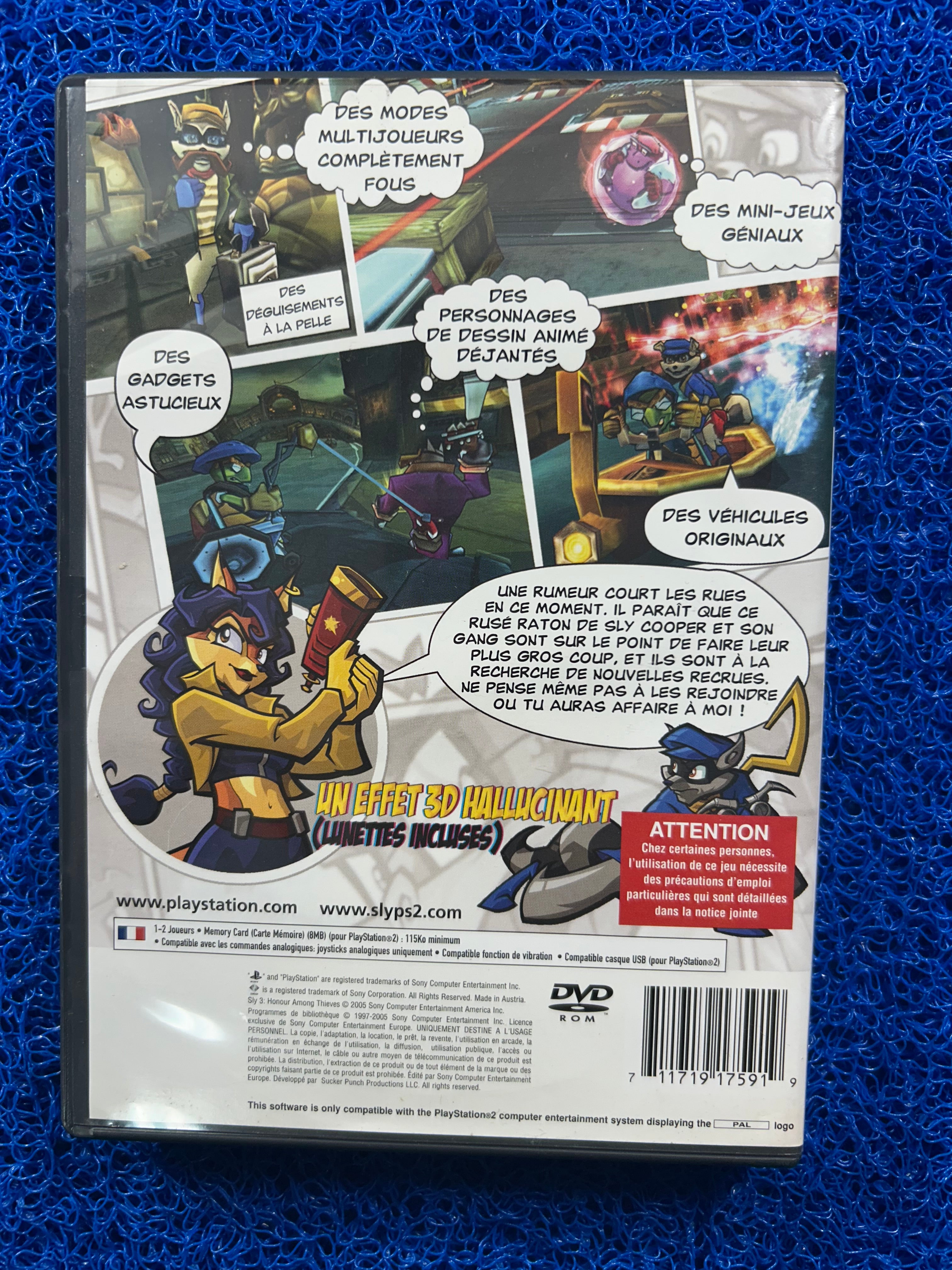 PS2 Sly 3 (E)