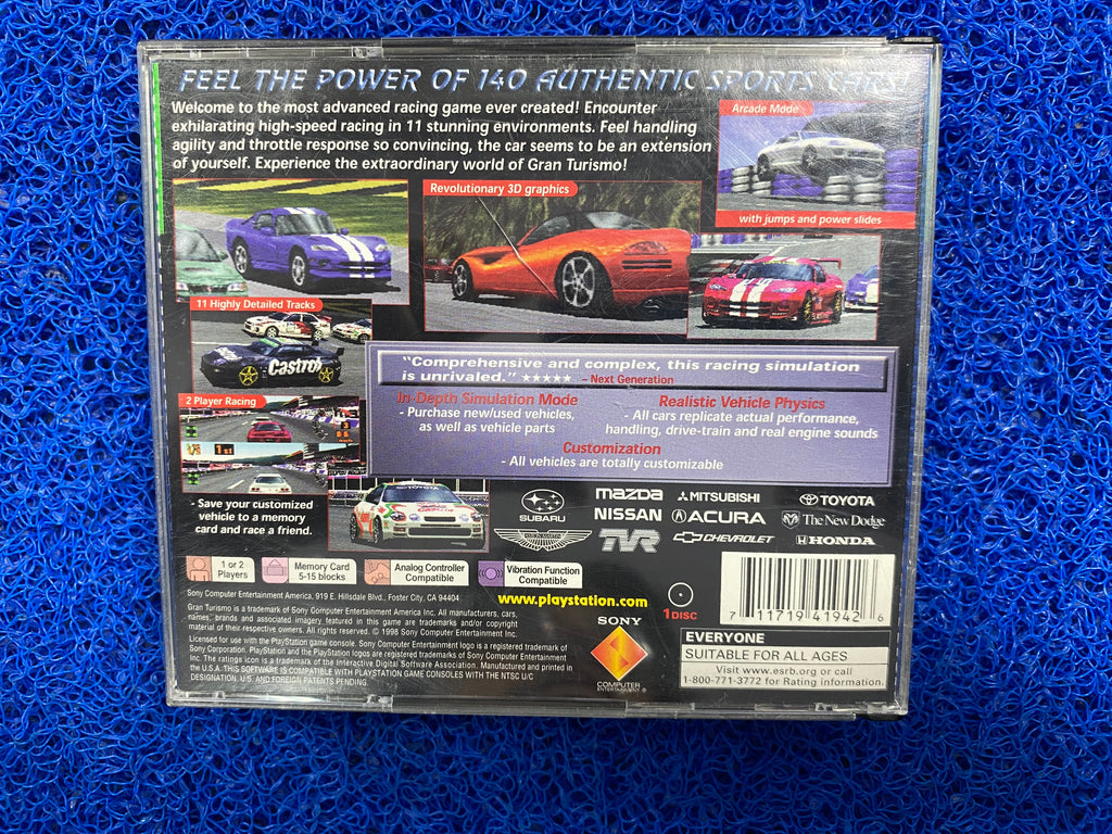 PS1# Gran turismo (A)