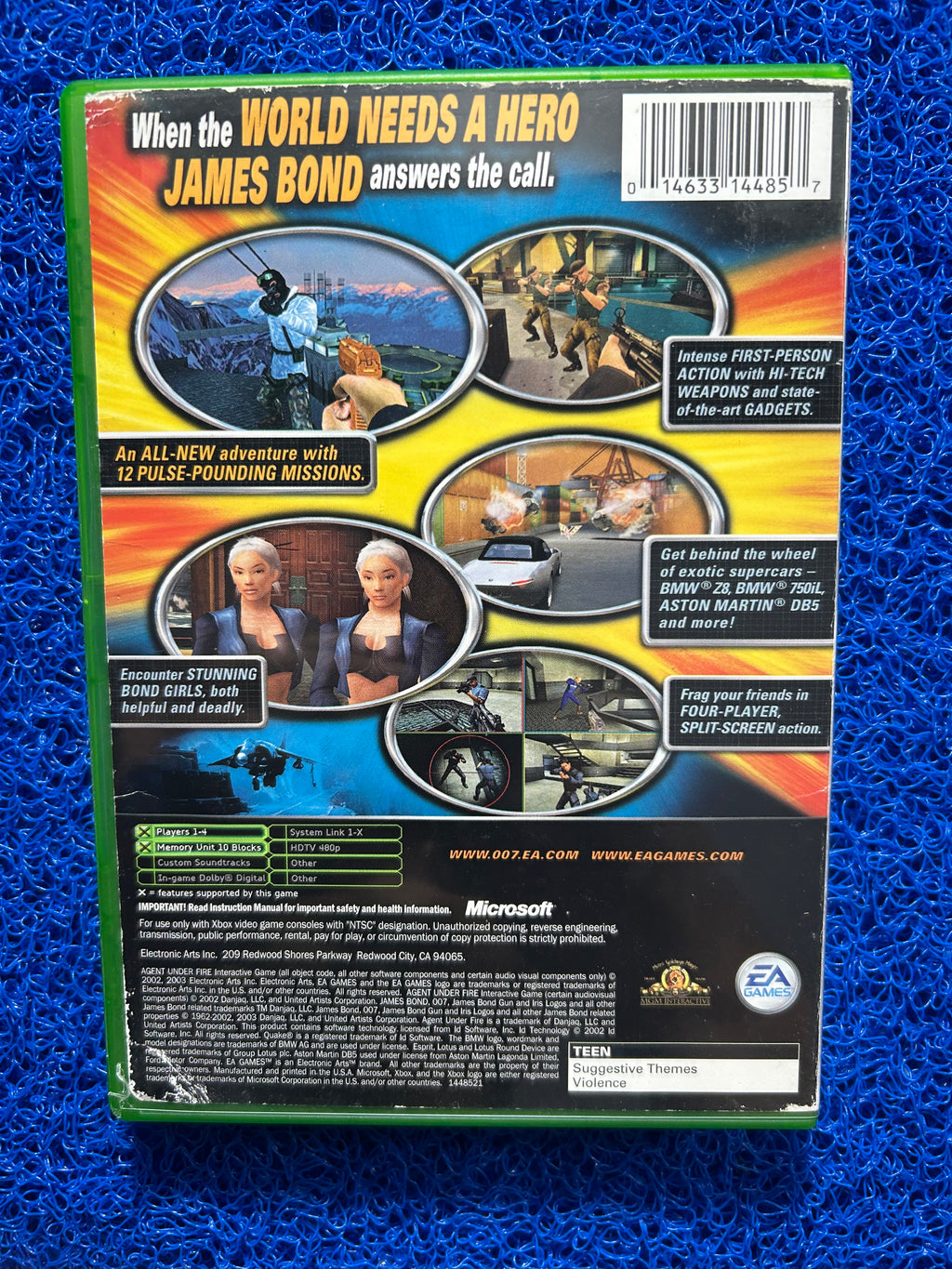 XBOX 007 Agent under fire (A)