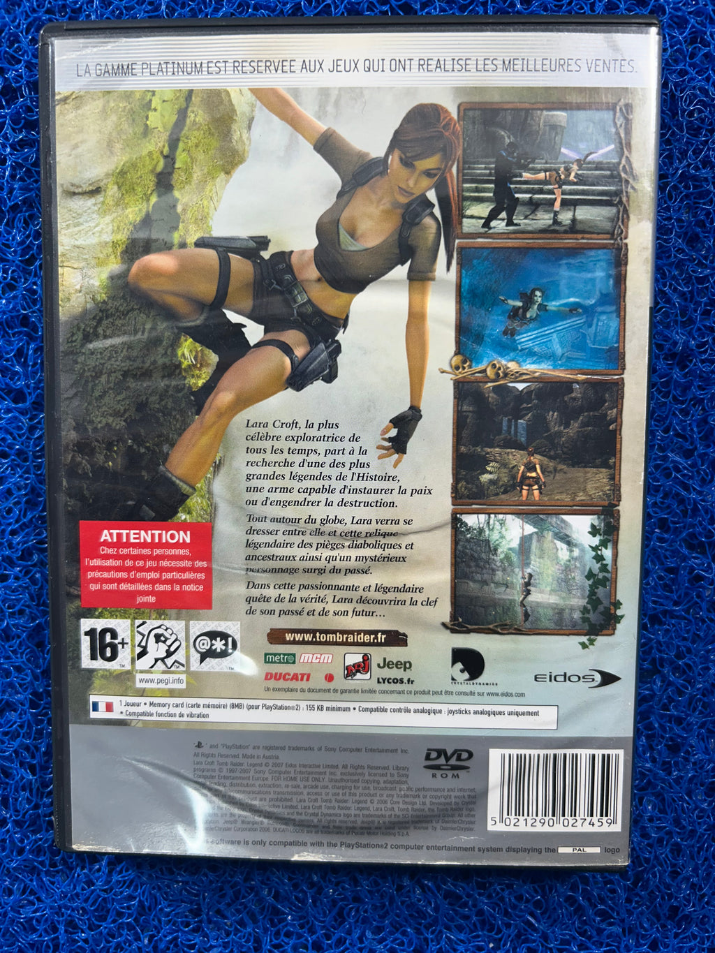 PS2 Tomb raider Legend (E)
