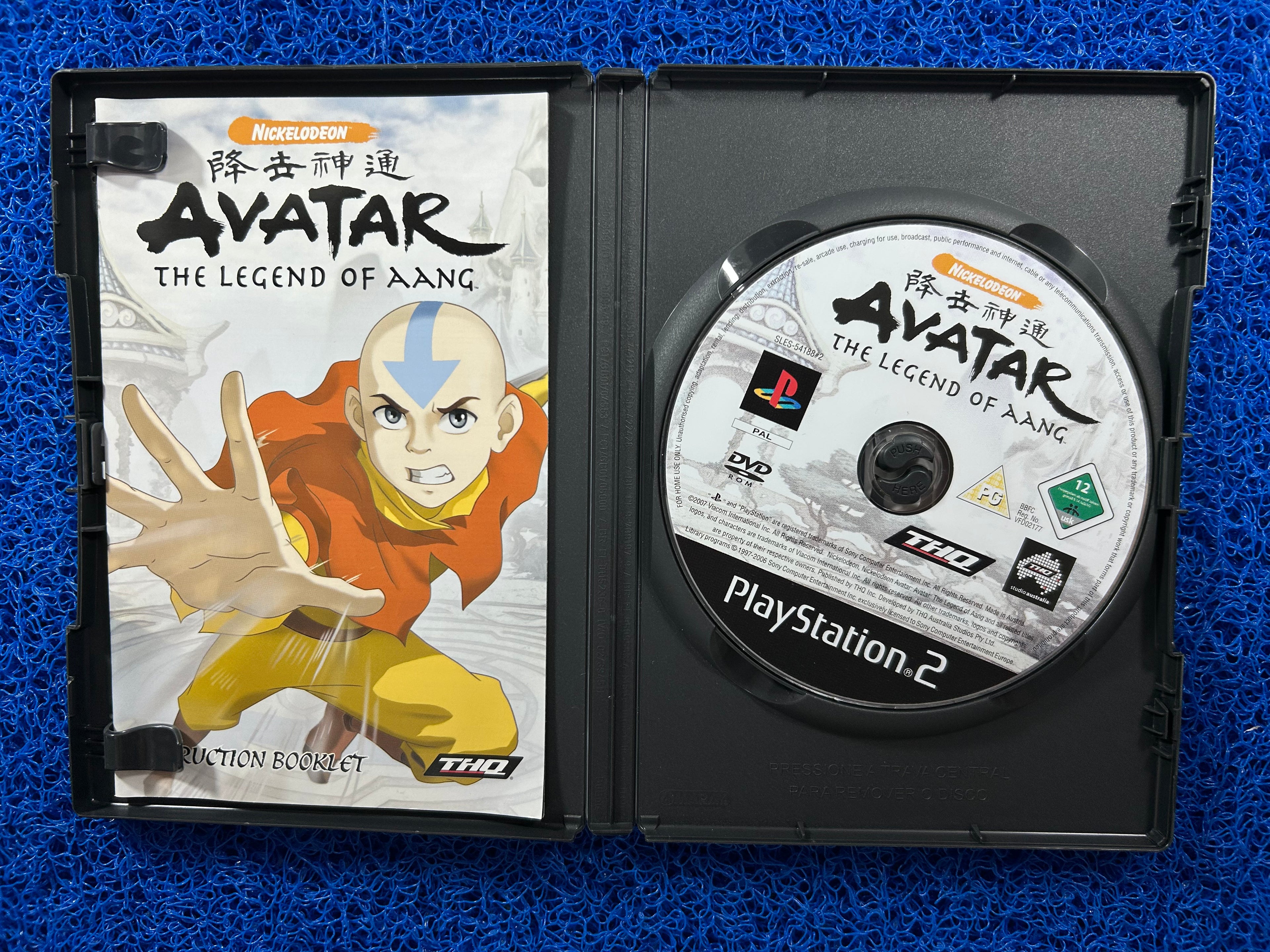 PS2 Avatar the legend of aang (E)