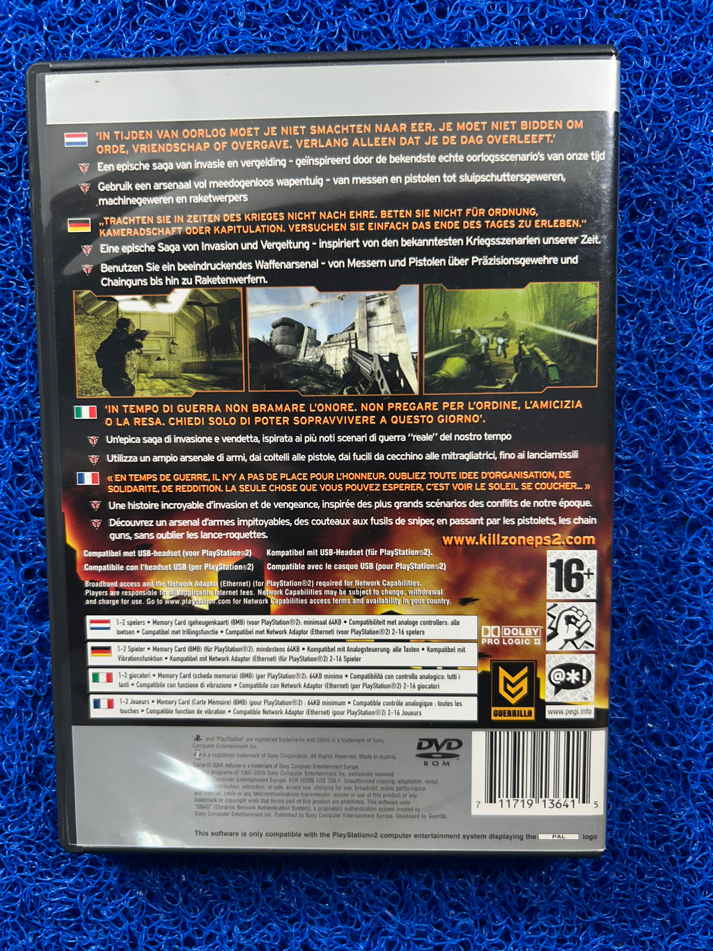PS2 Killzone (E)
