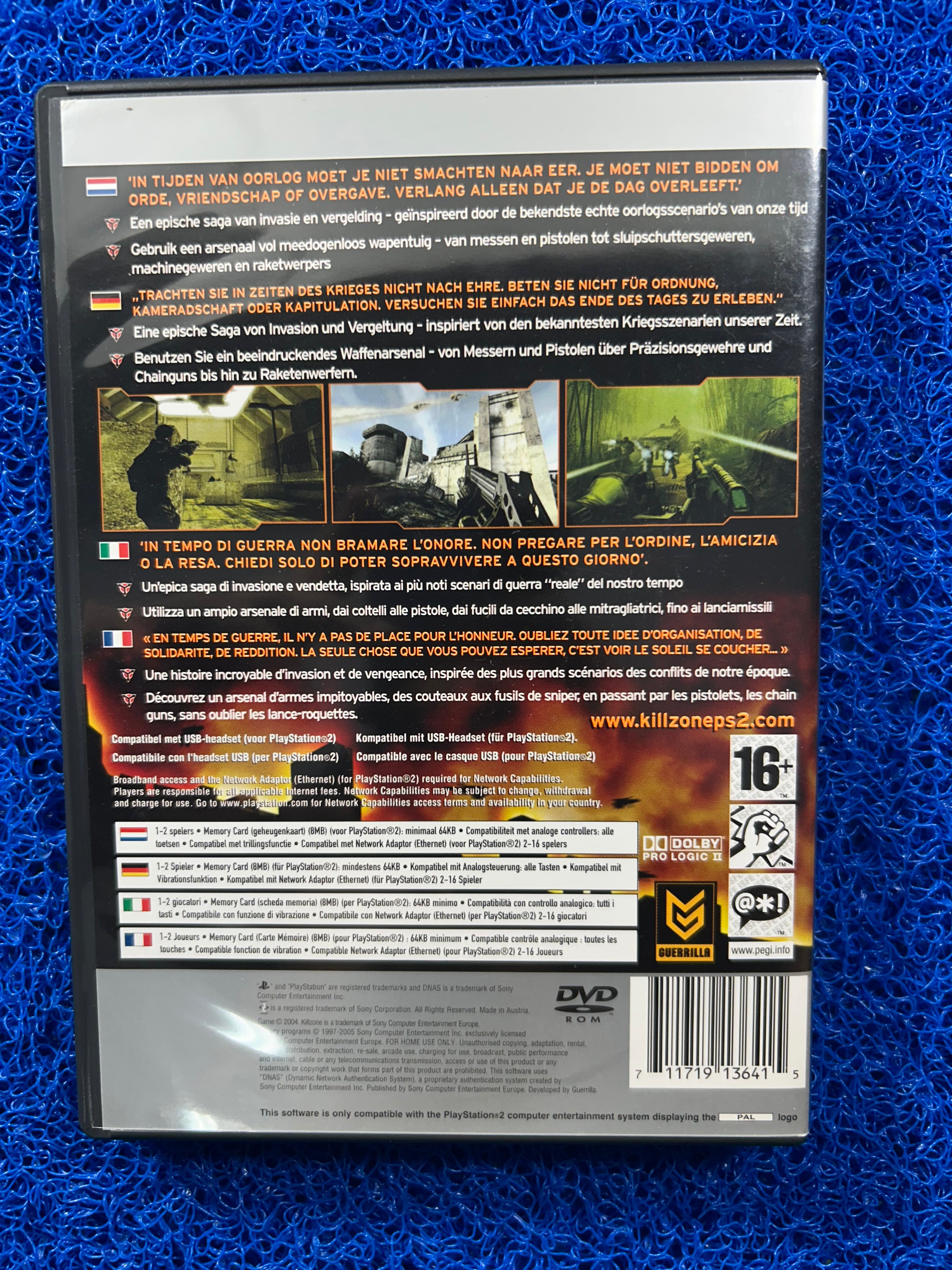 PS2 Killzone (E)