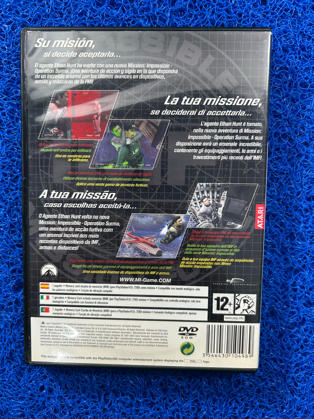 PS2 Mission impossible (E)