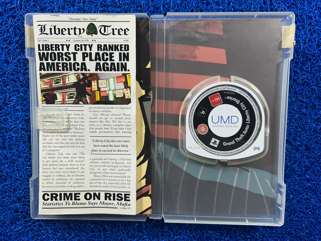 PSP GTA Liberty city stories (E)