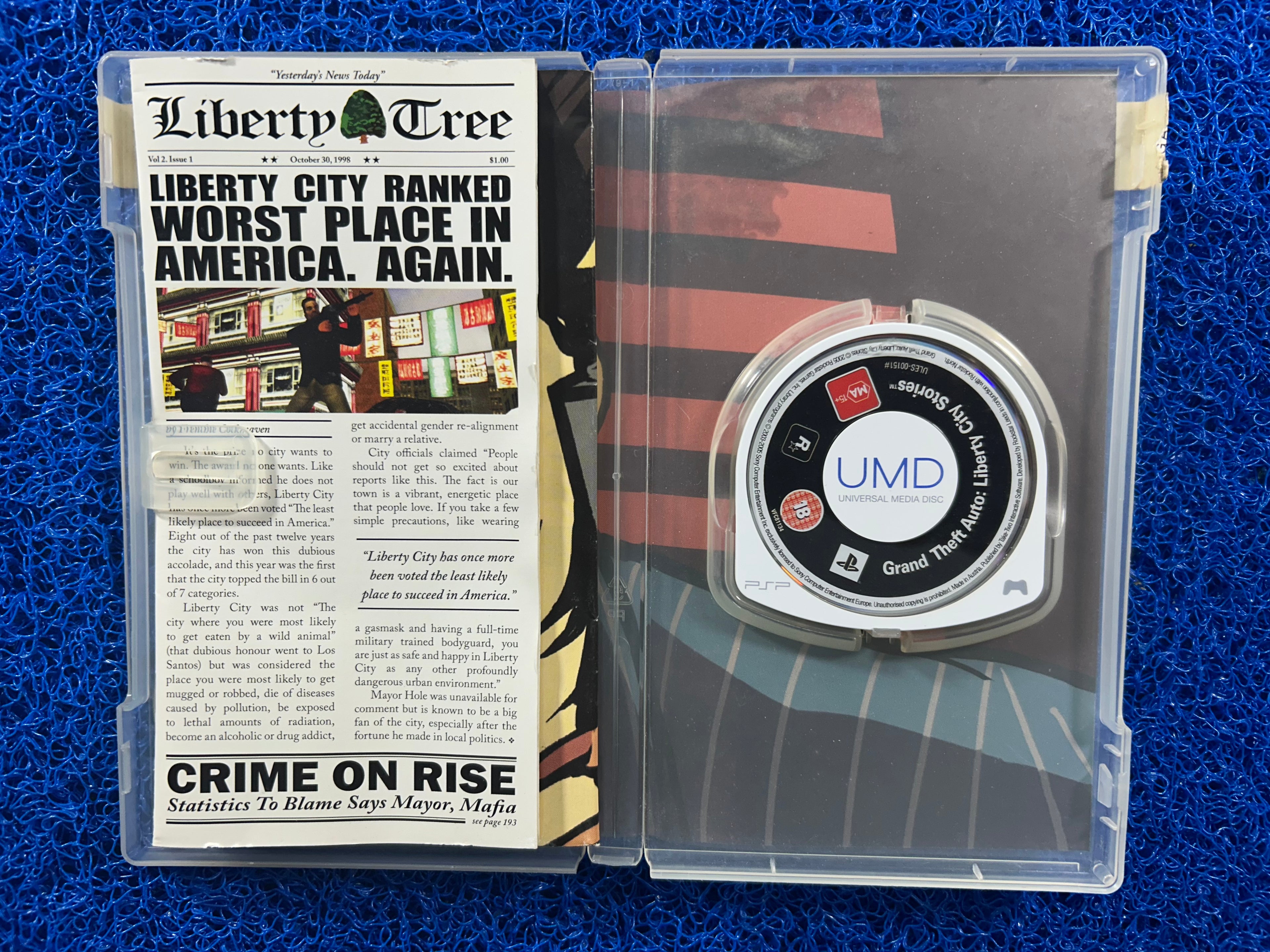 PSP GTA Liberty city stories (E)