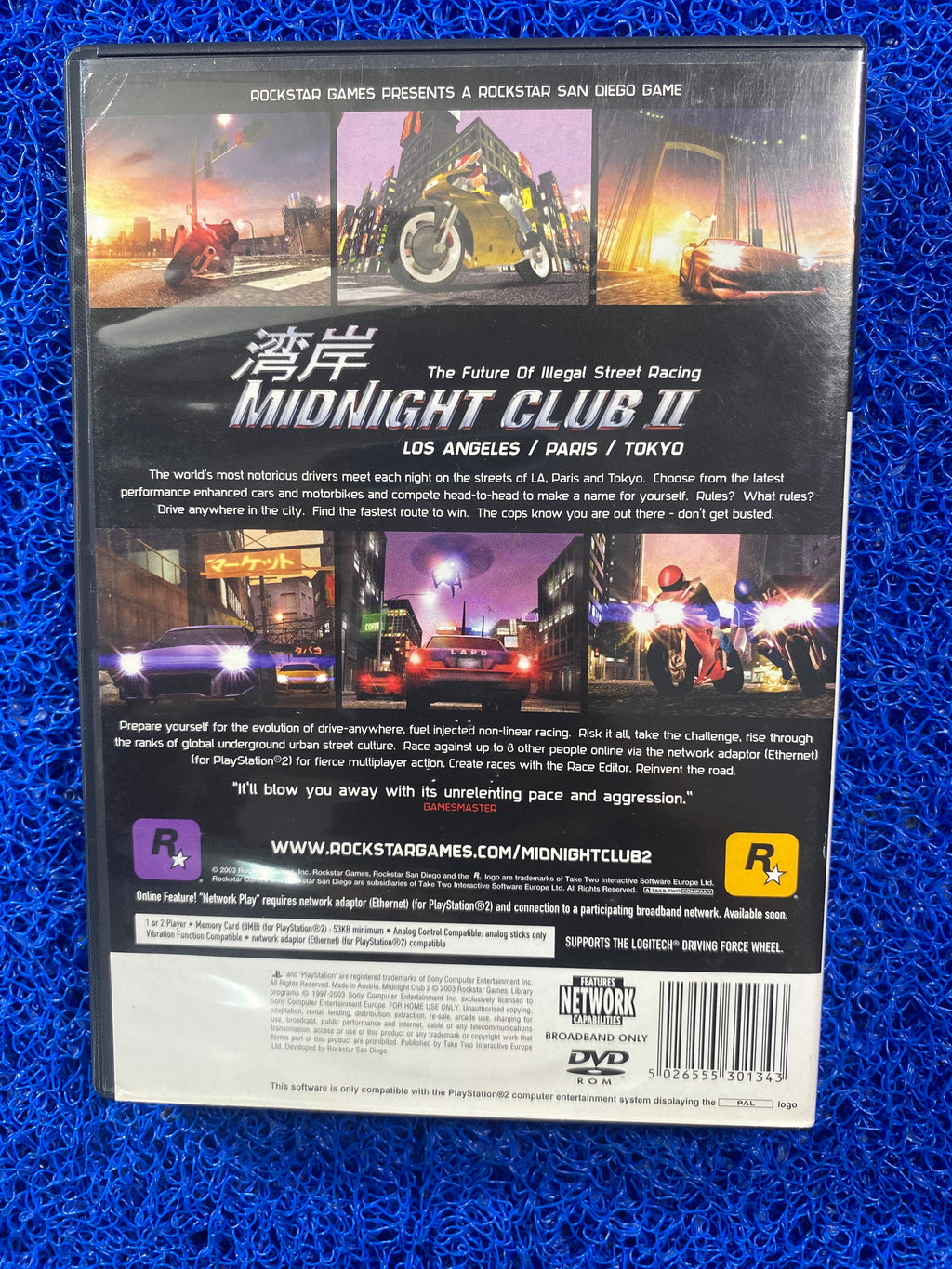PS2# Midnight club II (E)