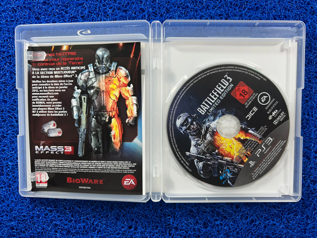 PS3 Battlefield 3 limited edition