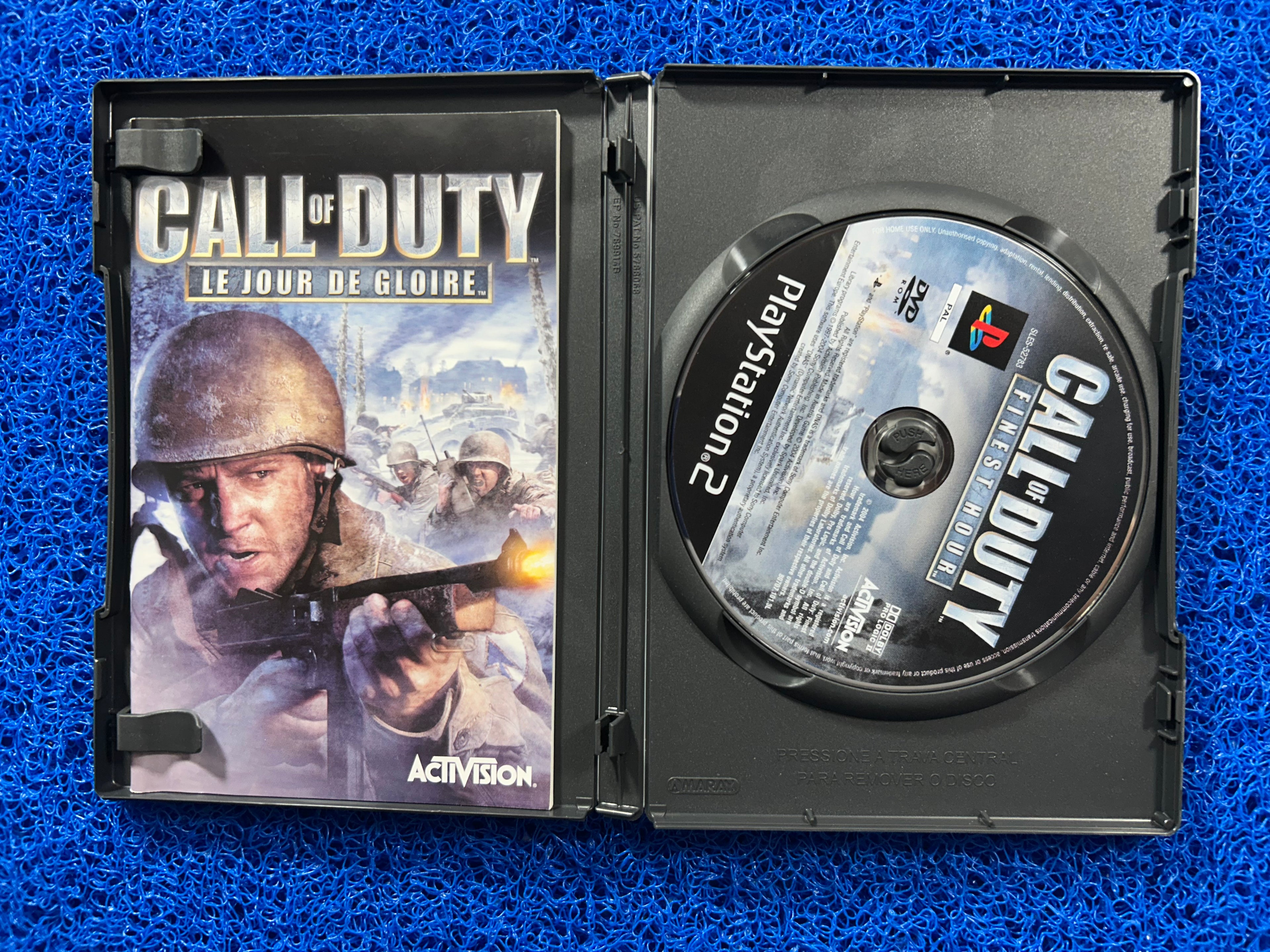PS2 Call of duty finest hour (E)
