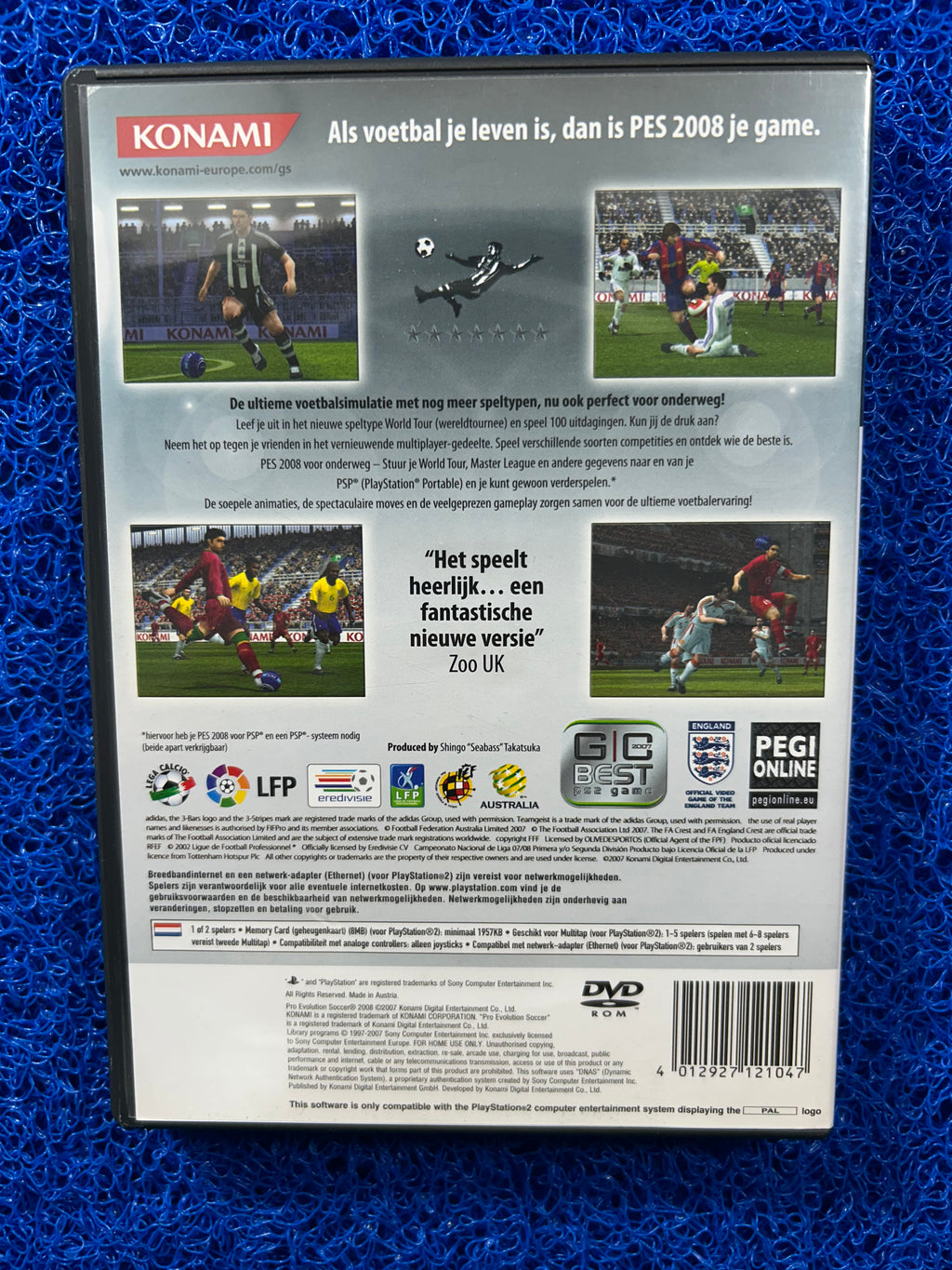 PS2 PES 2008 (E)