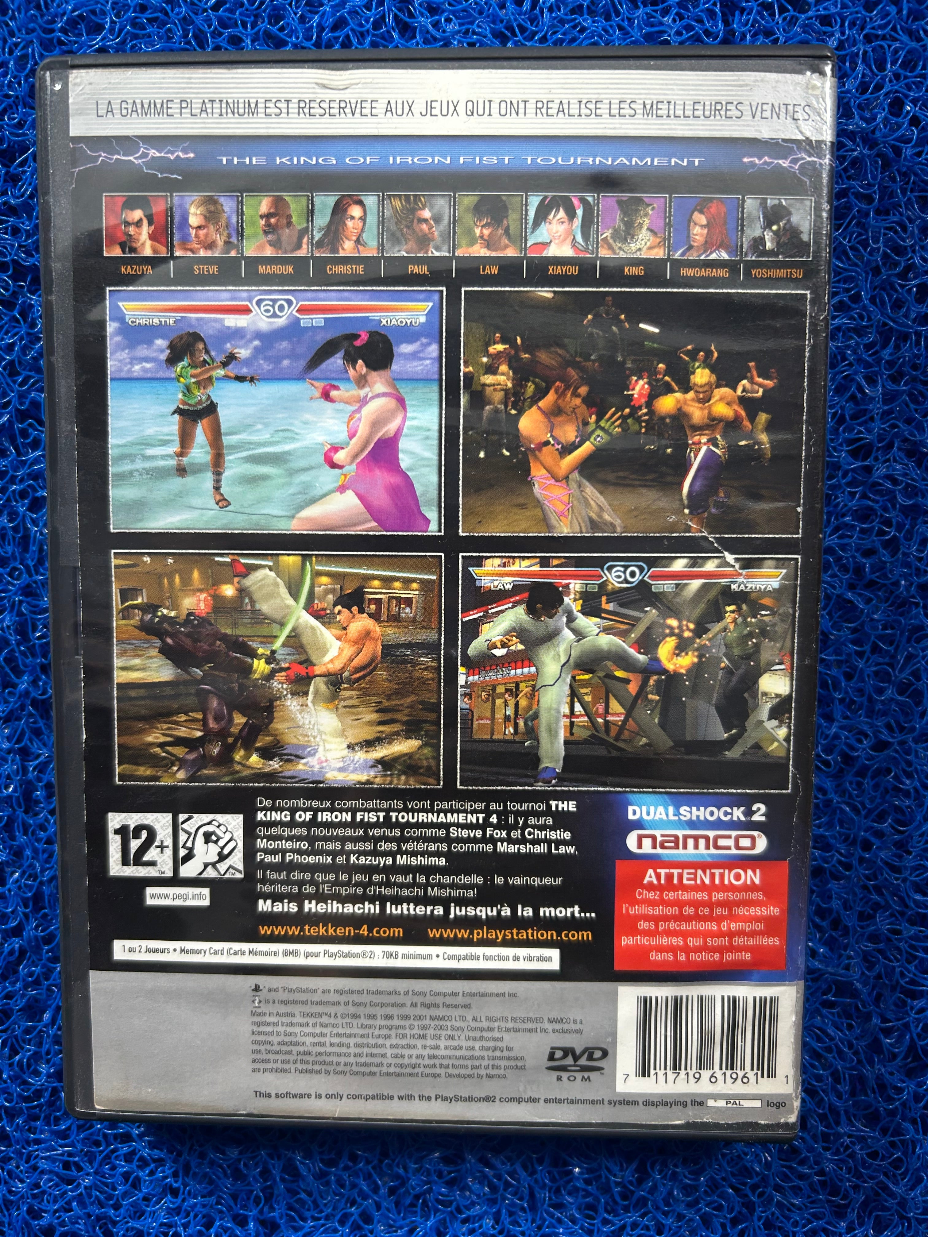 PS2 Tekken 4 (E)