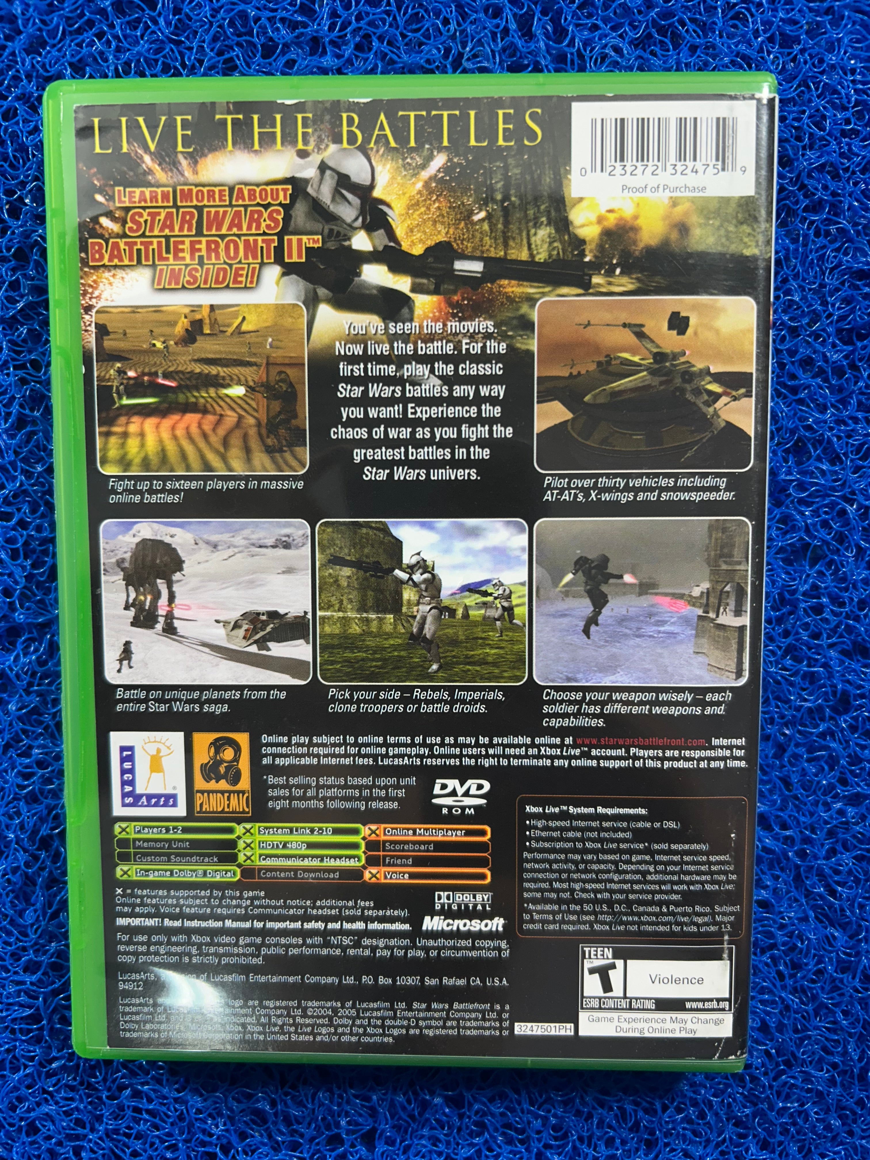 XBOX Star wars battlefront (A)