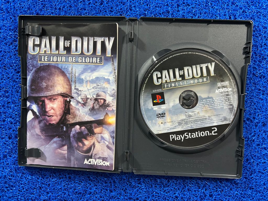 PS2 Call of duty finest hour (E)