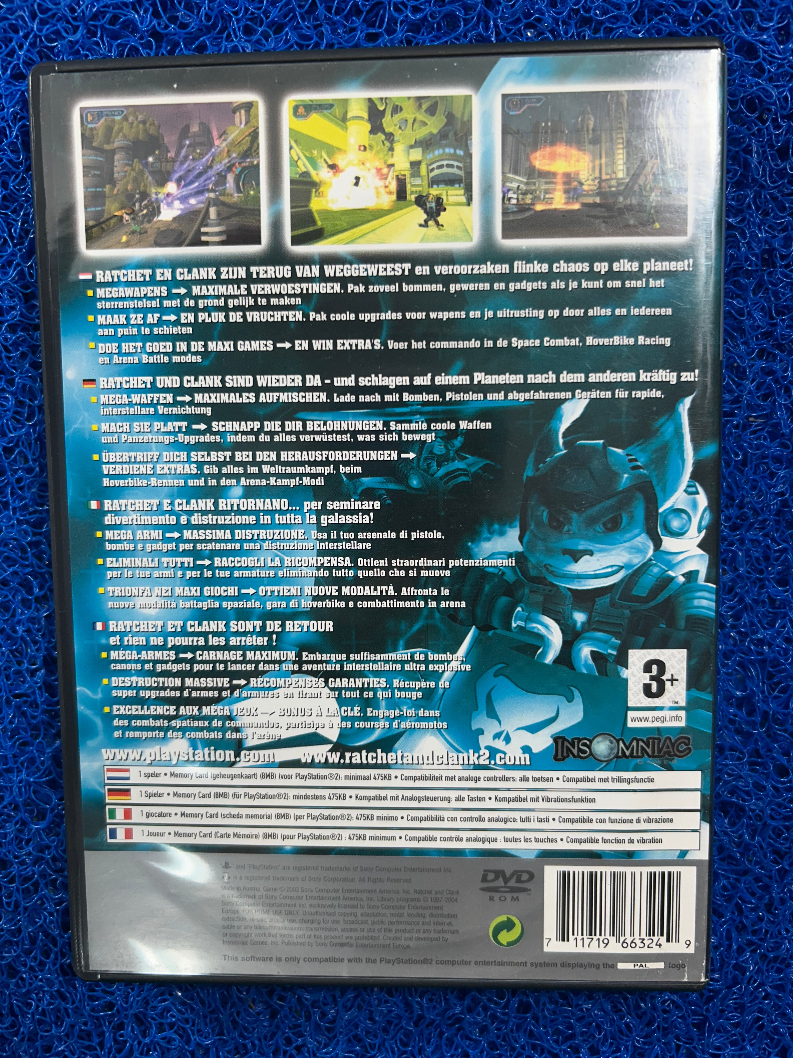 PS2 Ratchet clank 2 (E)