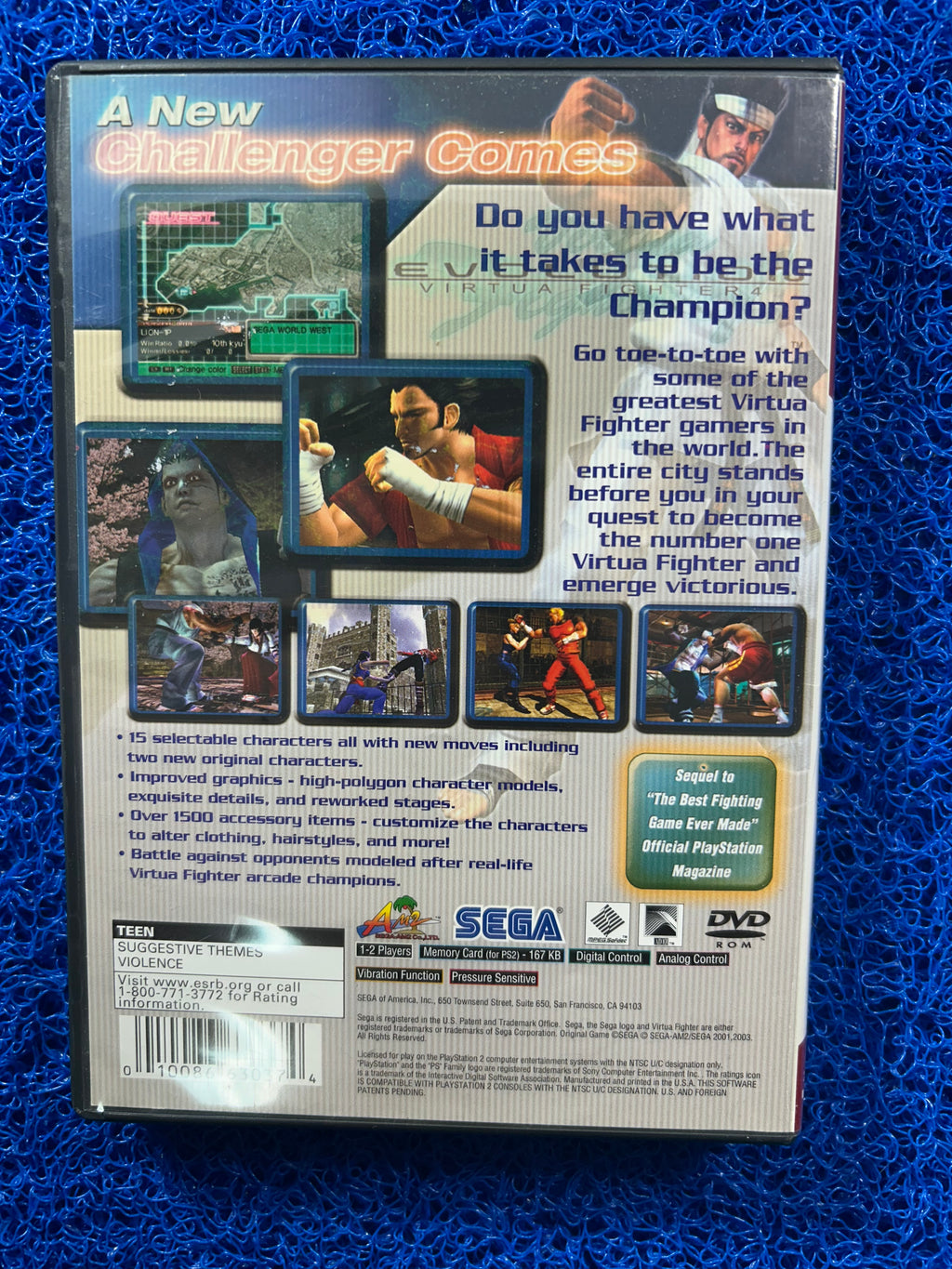 PS2 Virtua fighter 4 Evolution (A)