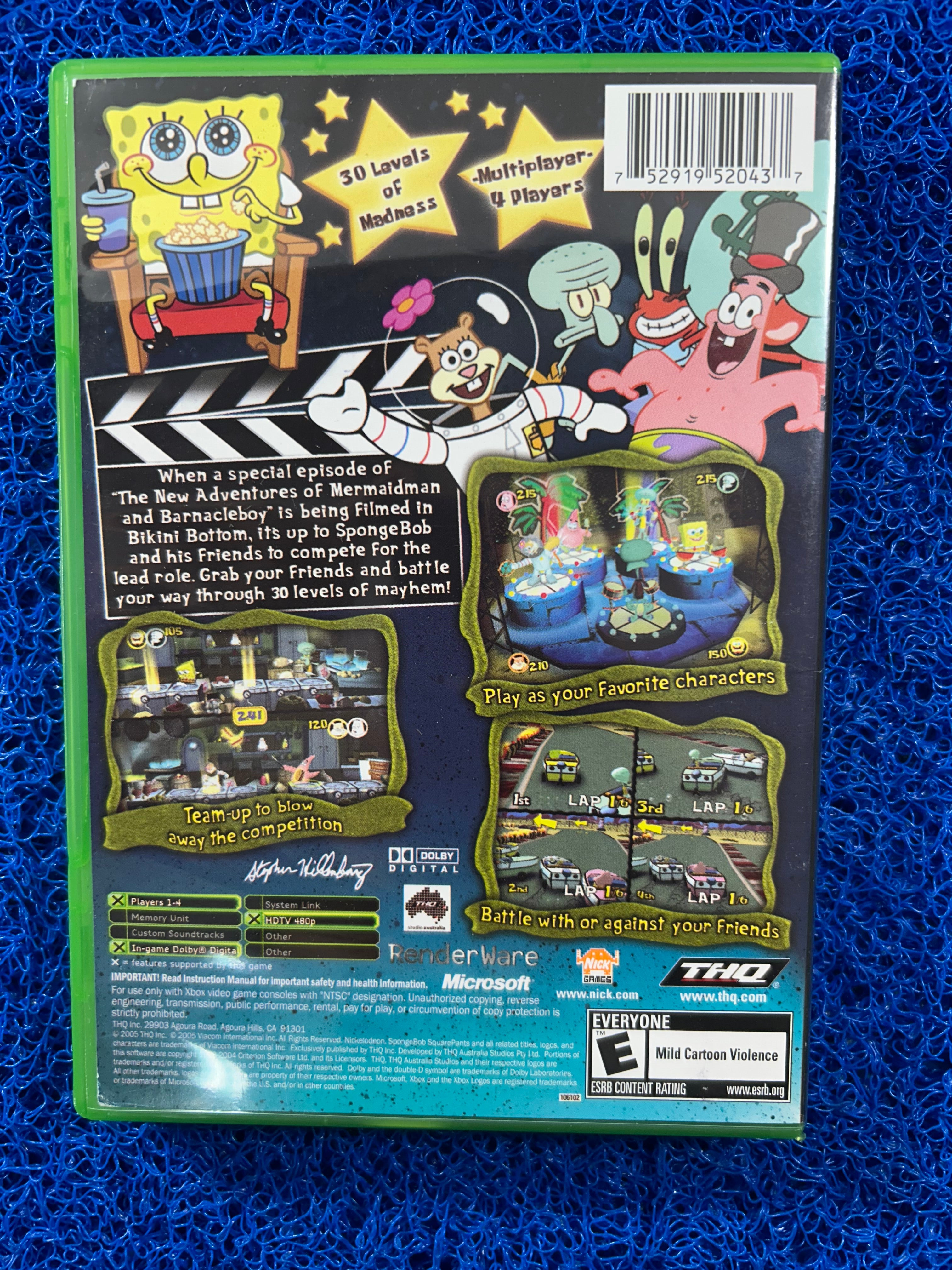 XBOX Spongebob squarepants (A)