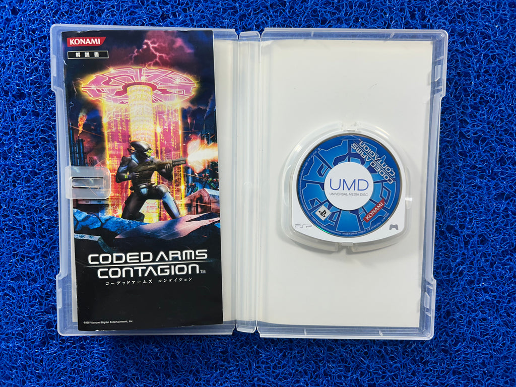 PSP Coded arms contagion (J)
