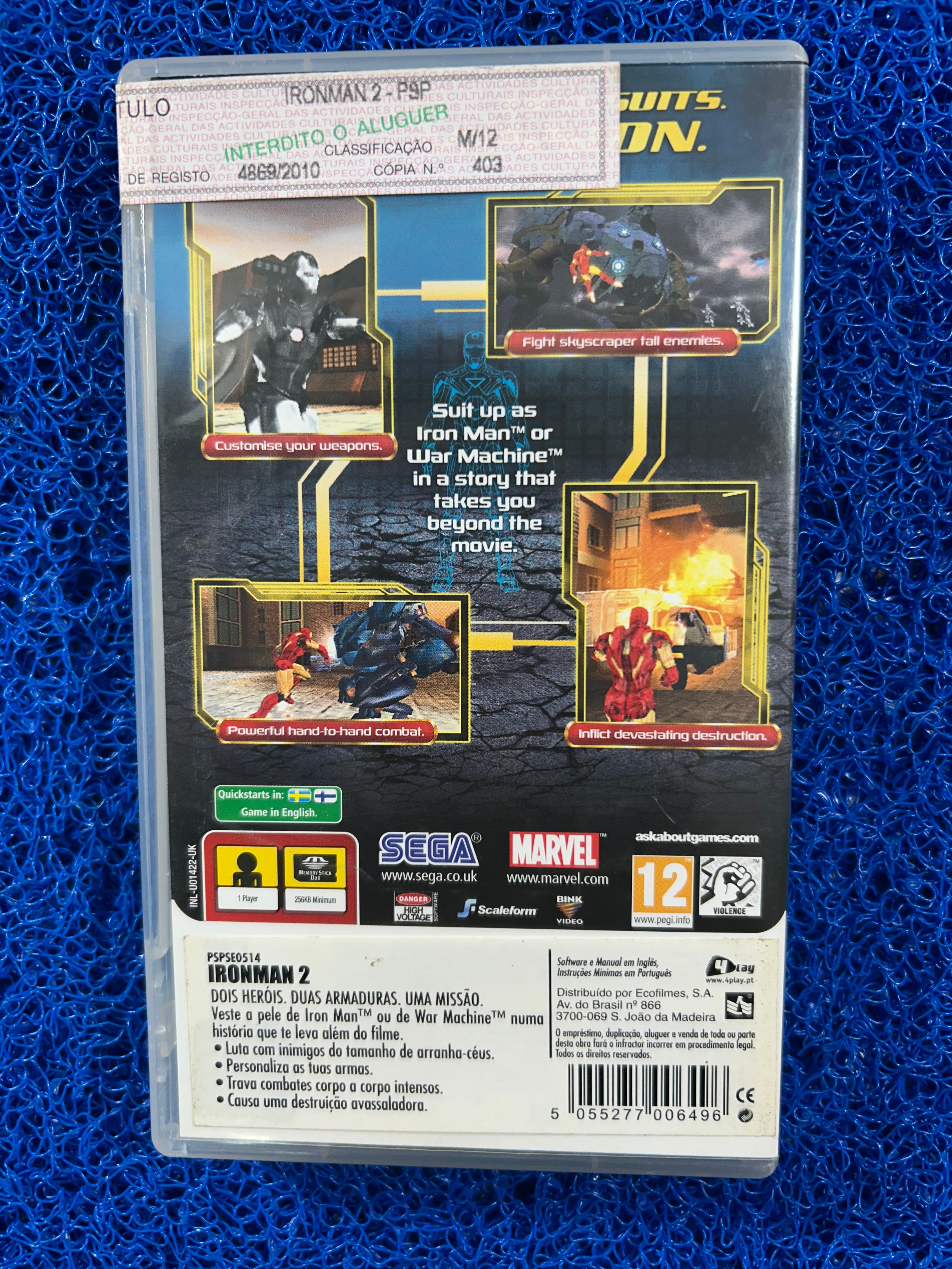 PSP# Iron man 2 (E)