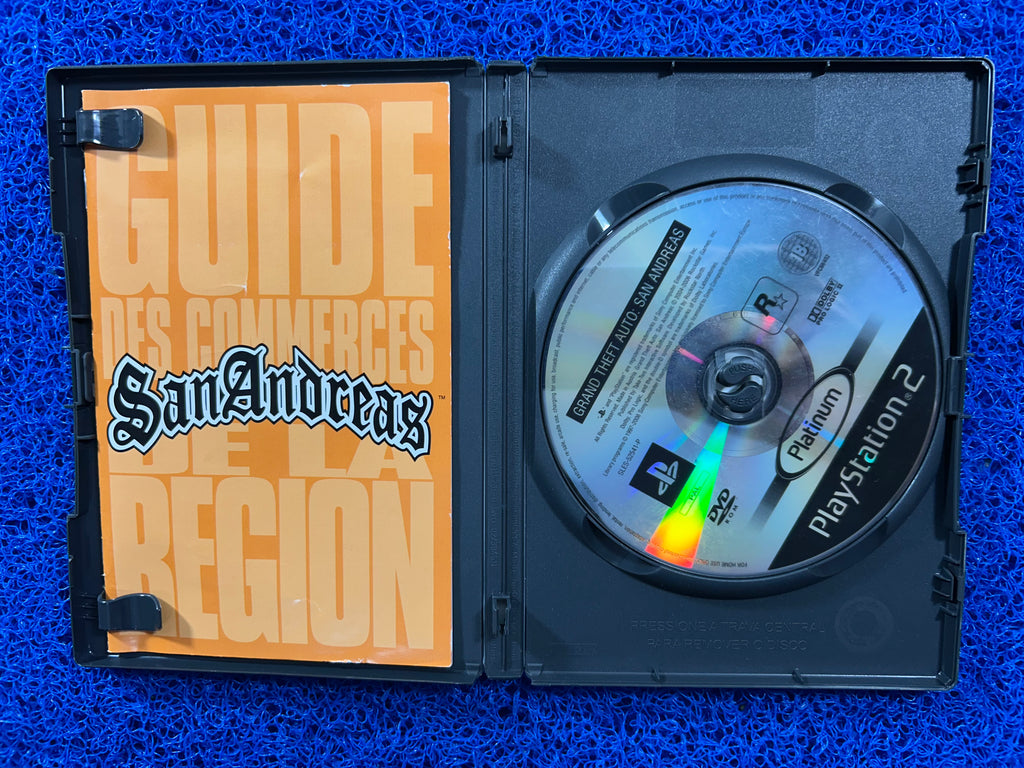PS2 GTA San andreas (E)