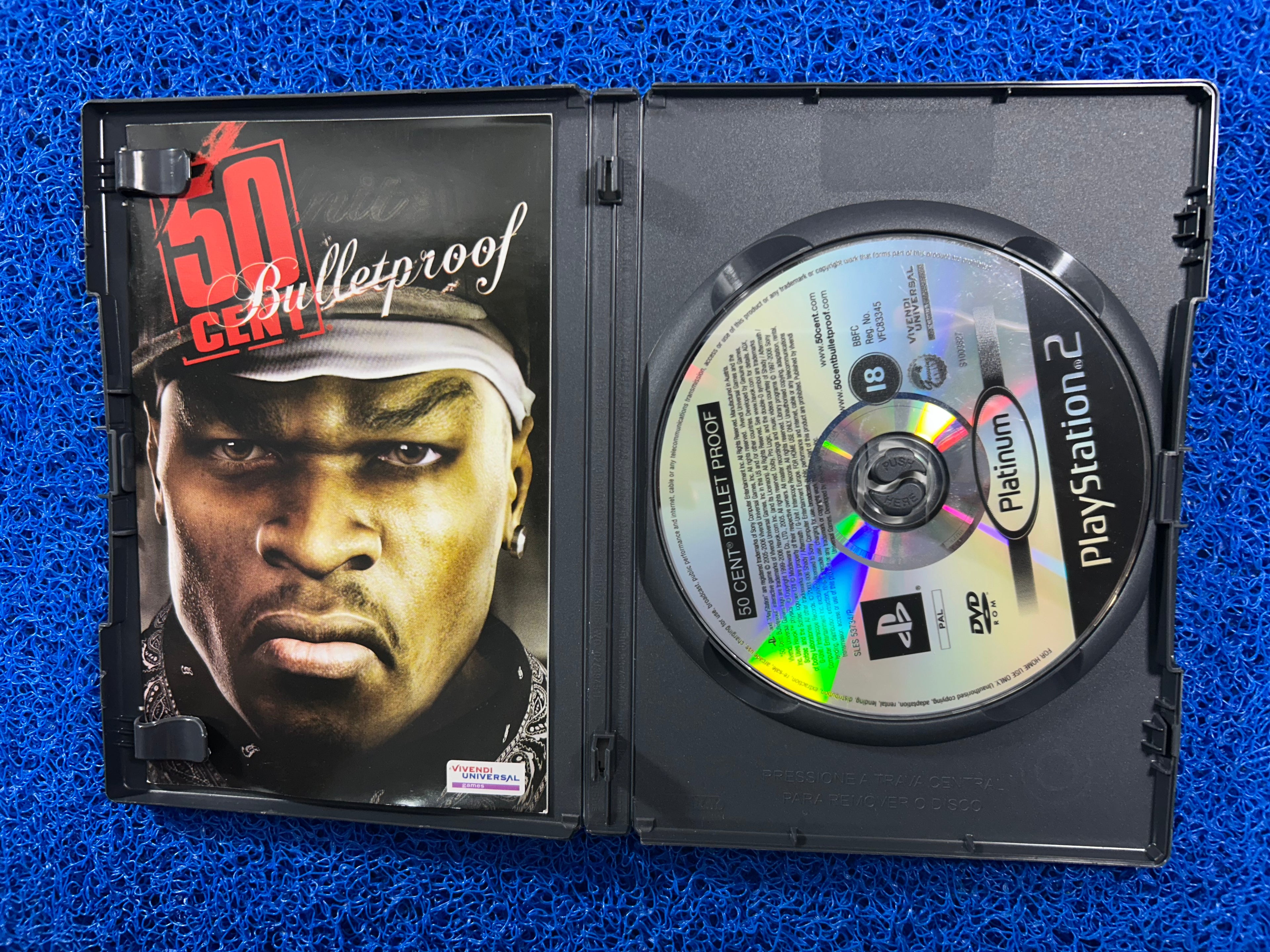 PS2# 50 Cent bulletproof (E)