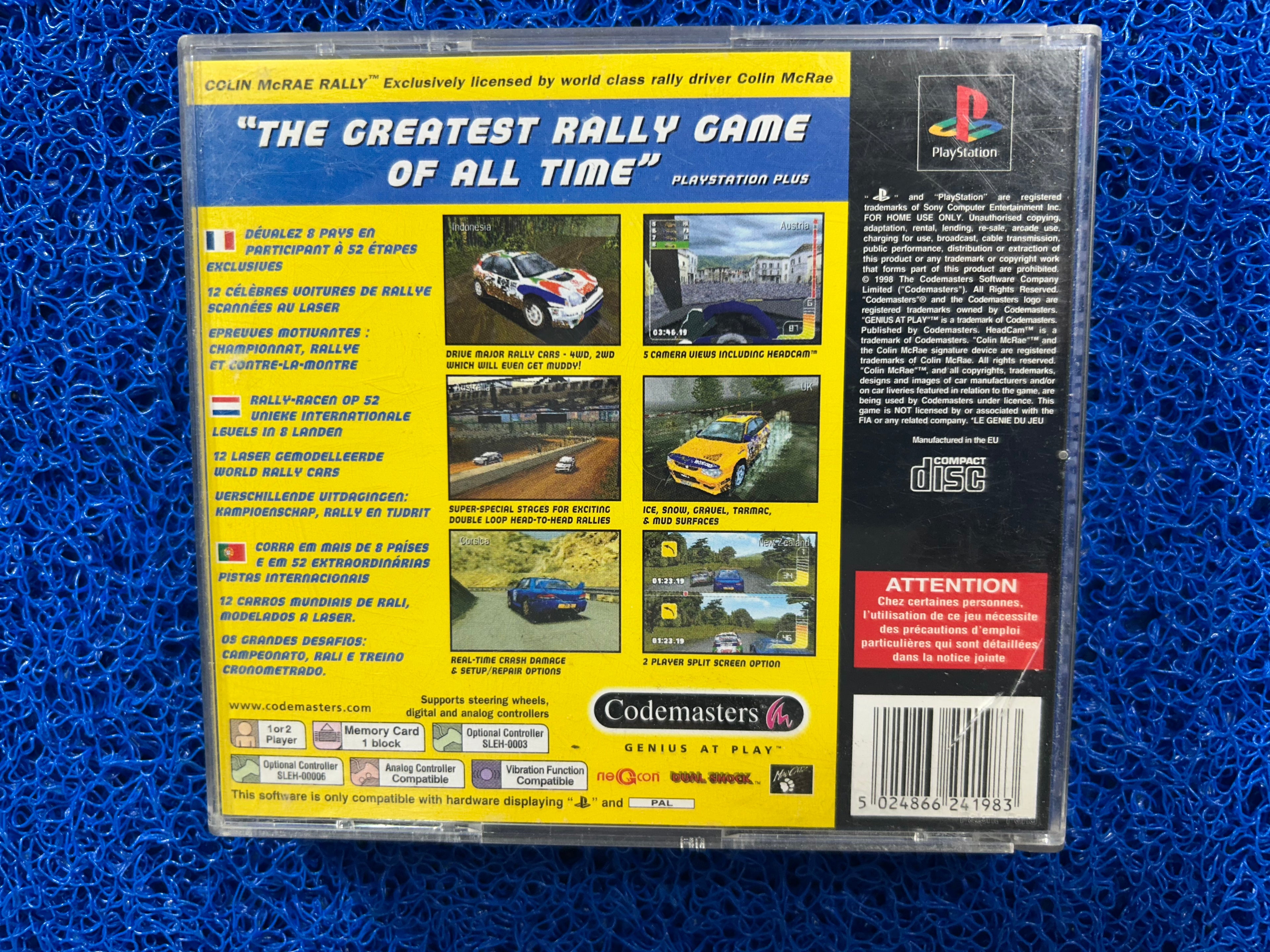 PS1 Colin mcrae rally (E)