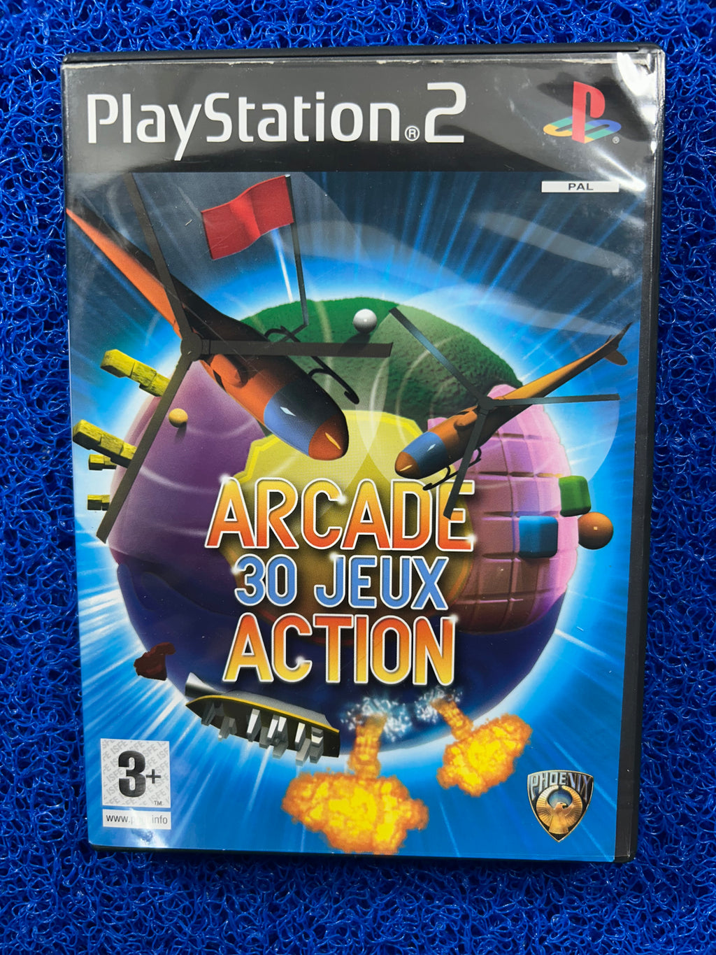PS2 Arcade 30 games action (E)