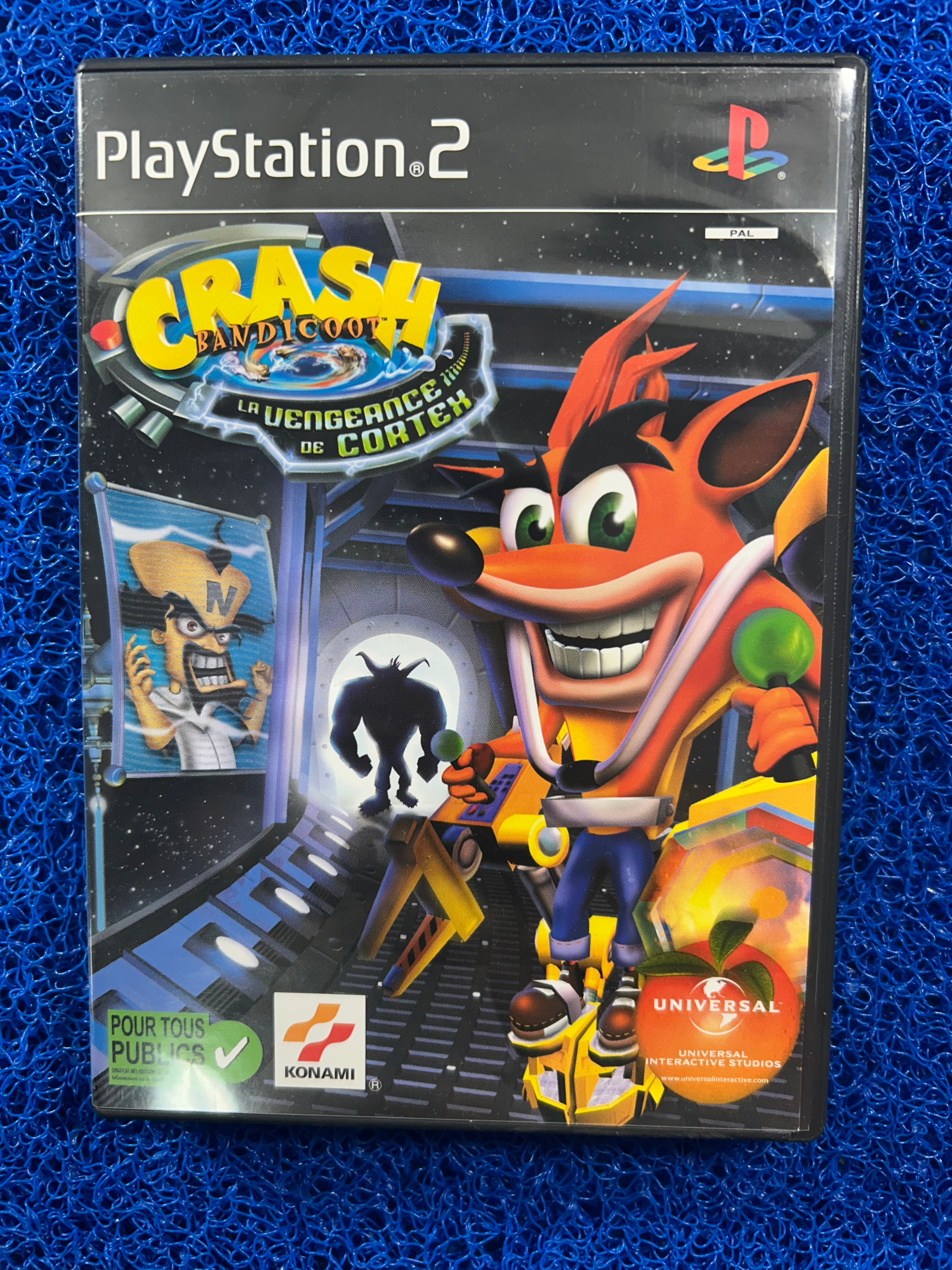 PS2 Crash bandicoot wrath of cortex (E)