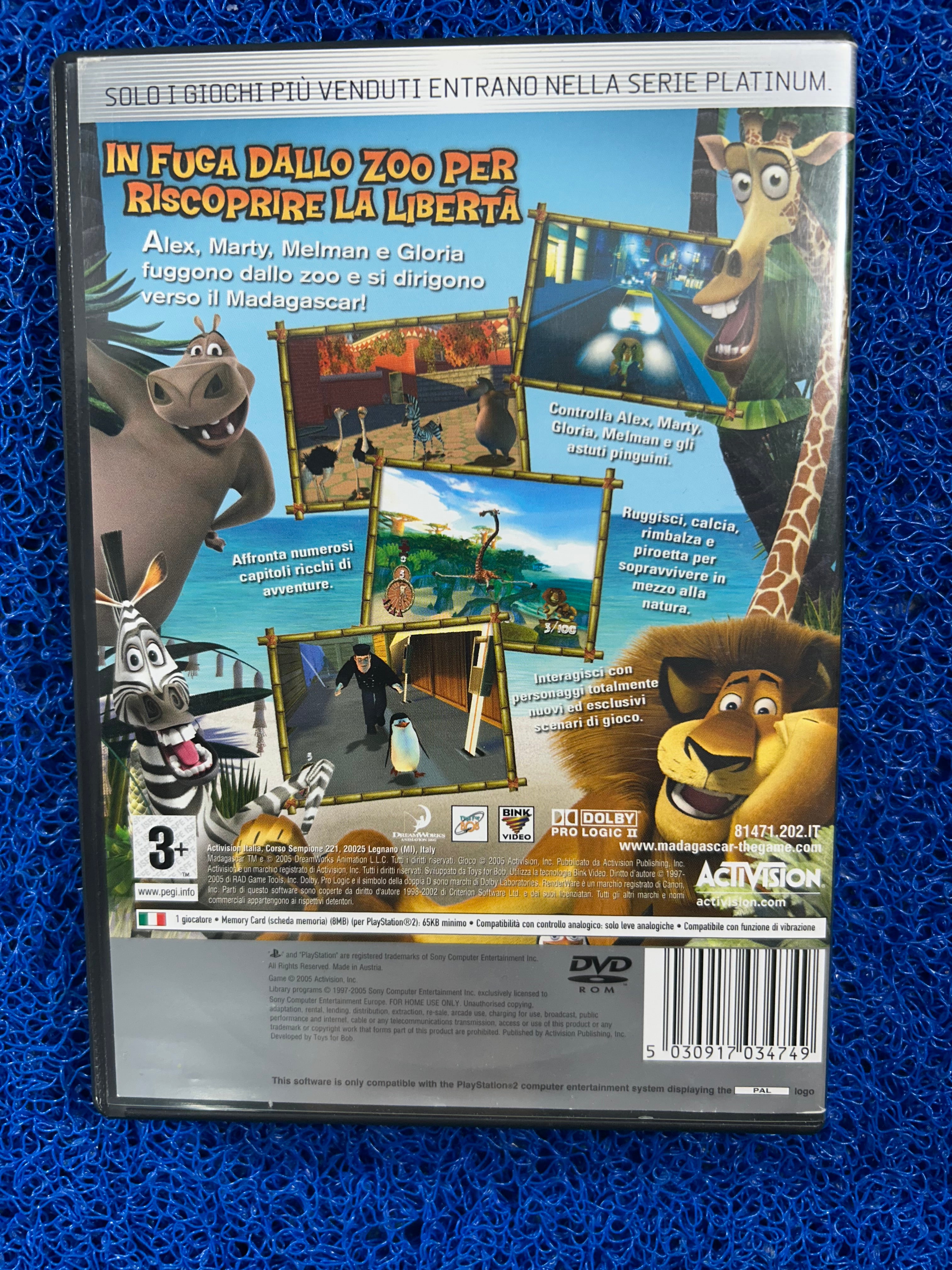 PS2# Madagascar (E)