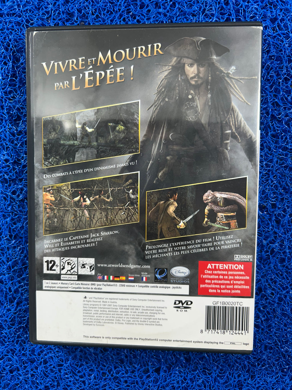 PS2# Pirates of caribbean at worlds end (E)
