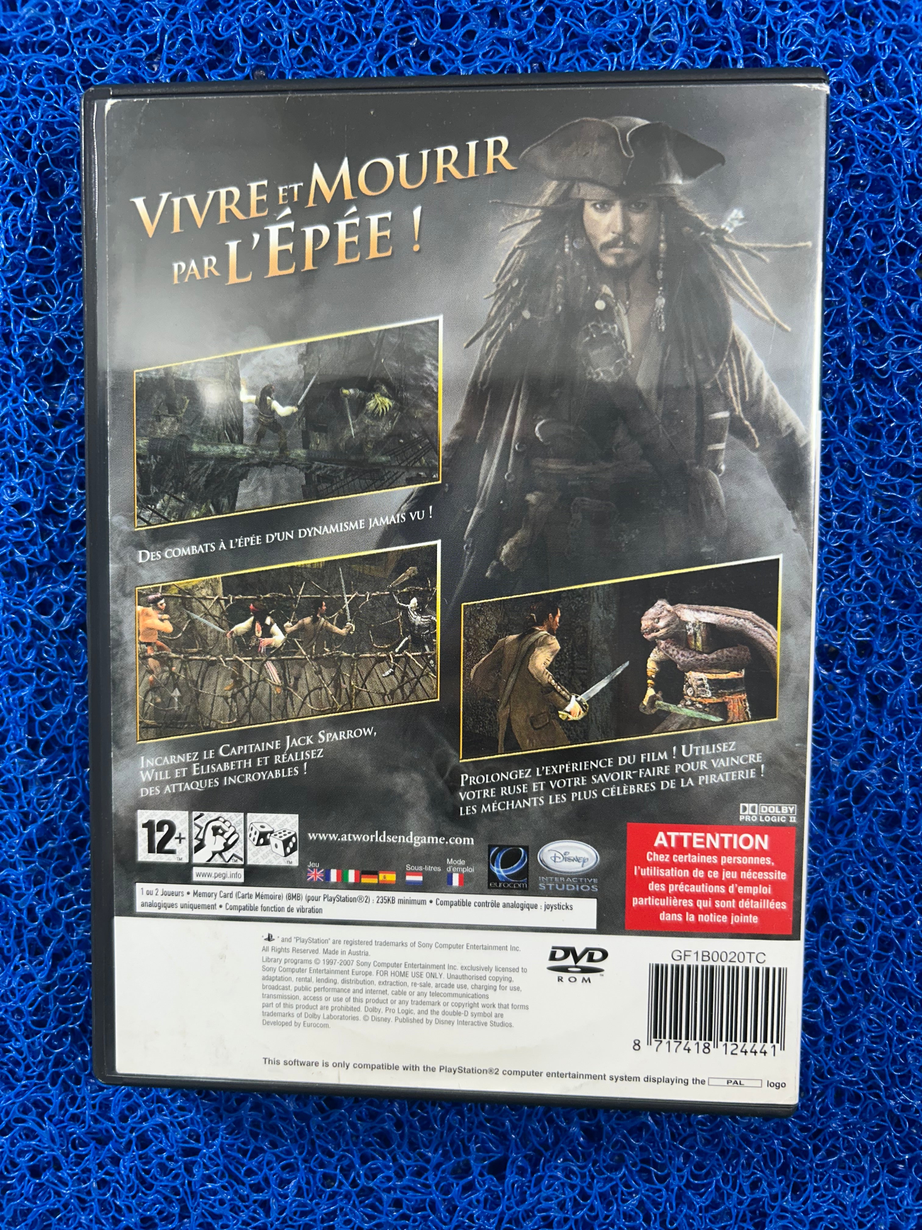 PS2# Pirates of caribbean at worlds end (E)