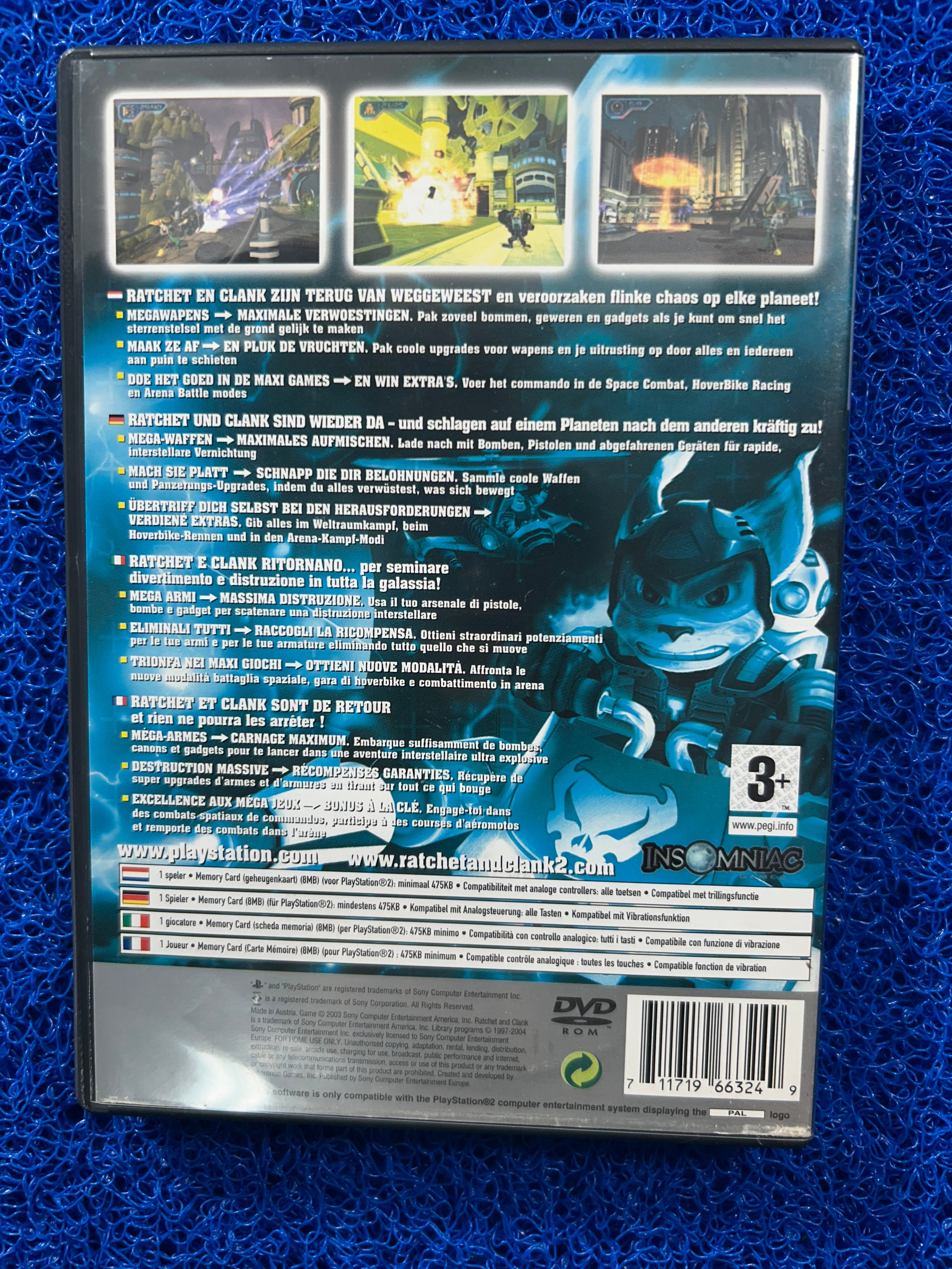 PS2 Ratchet clank 2 (E)