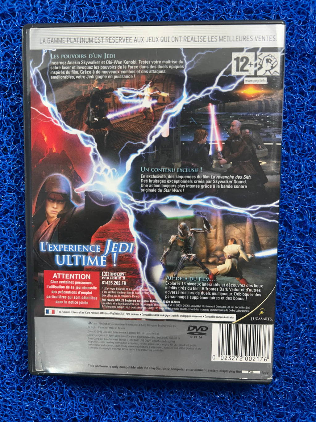 PS2 Star wars the episode III the revenge of the sith (E)