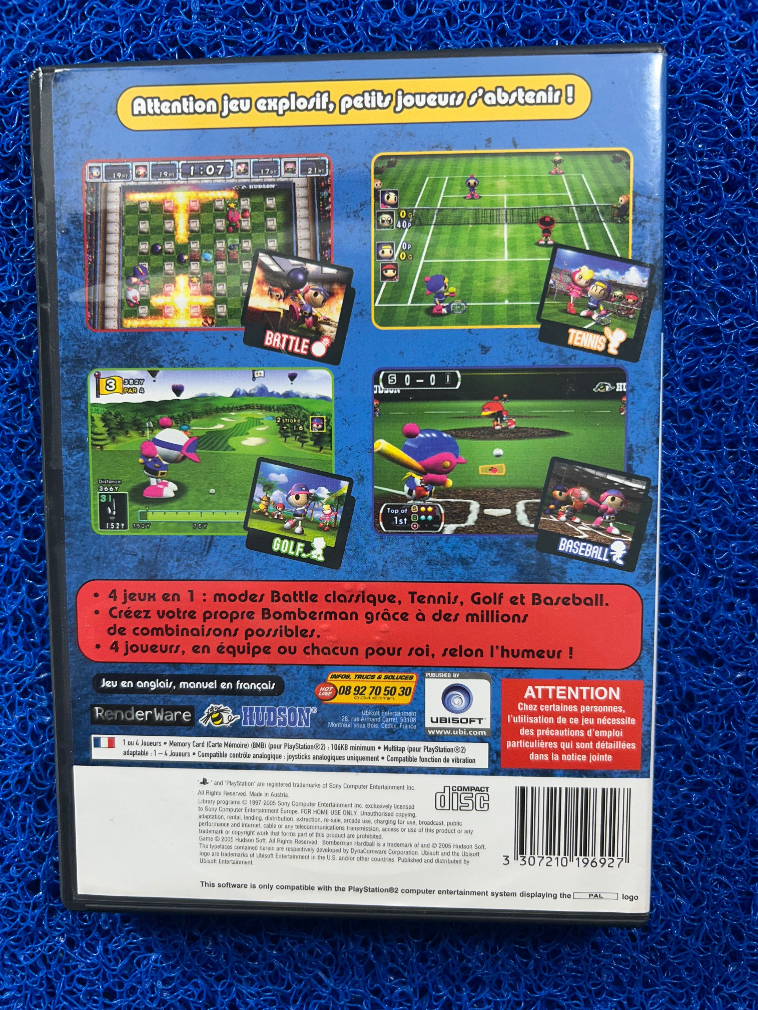 PS2 Bomberman hardball (E)