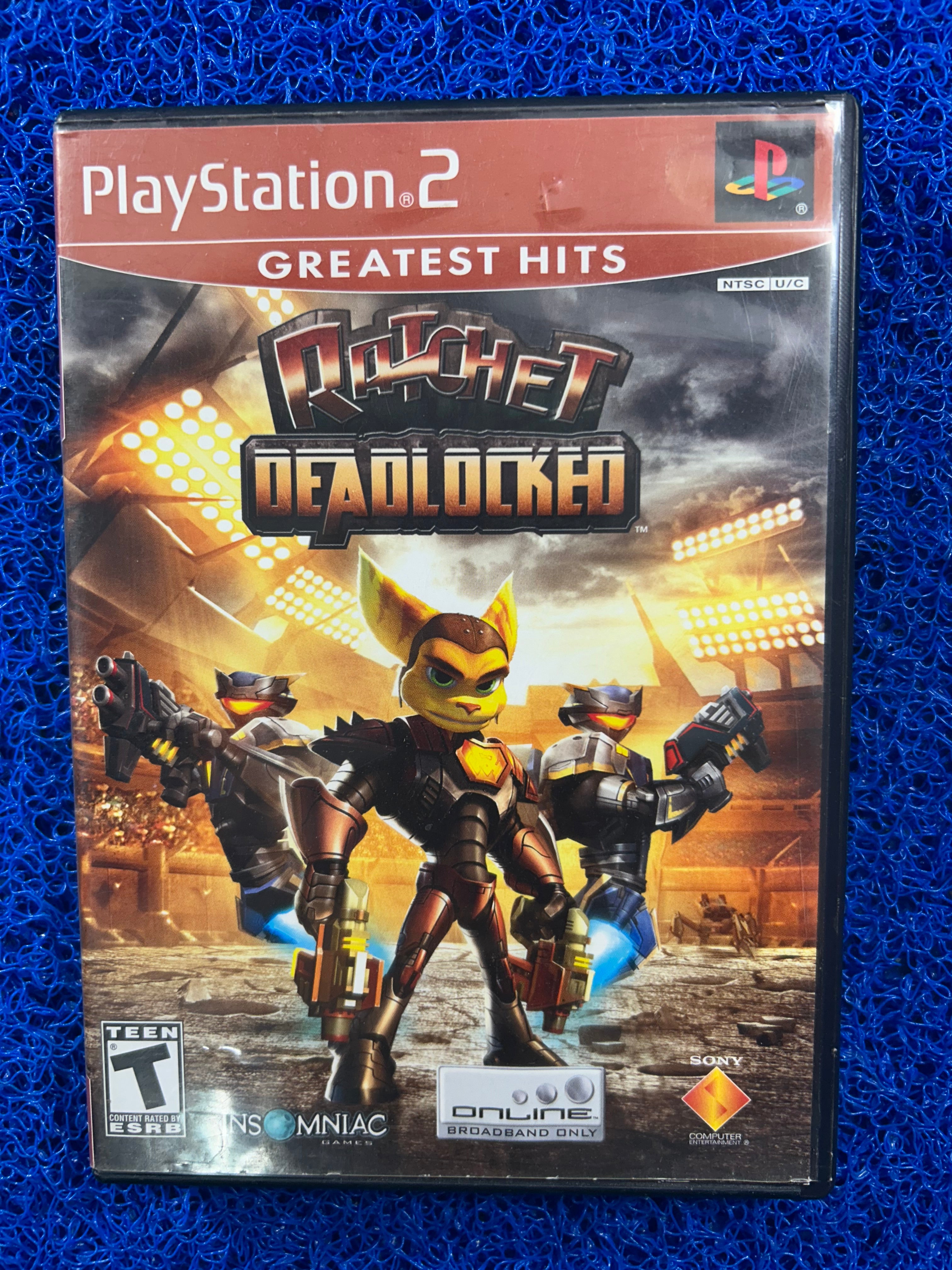 PS2 Ratchet clank deadlocked (A)