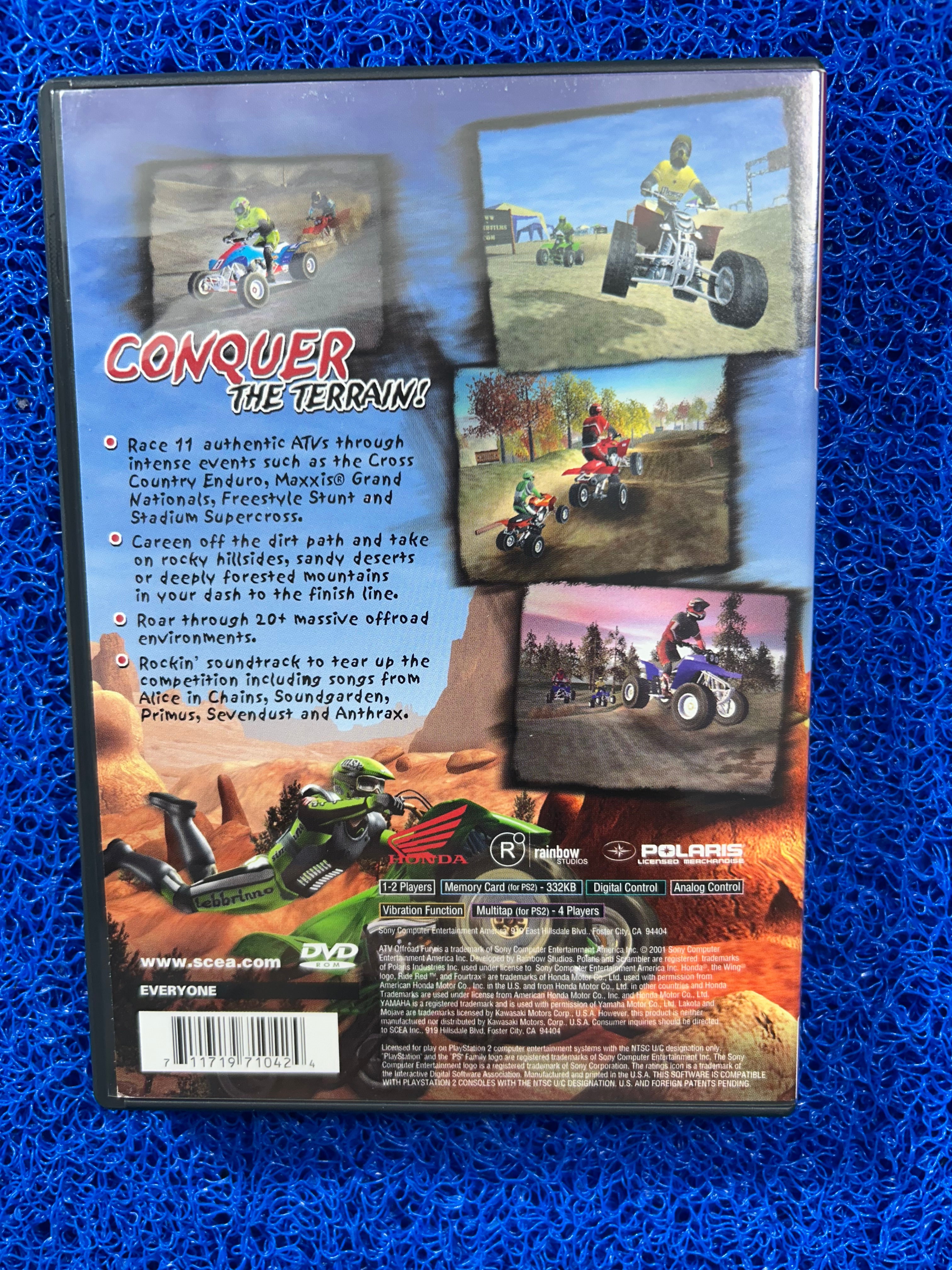 PS2 ATV Offroad fury (A)