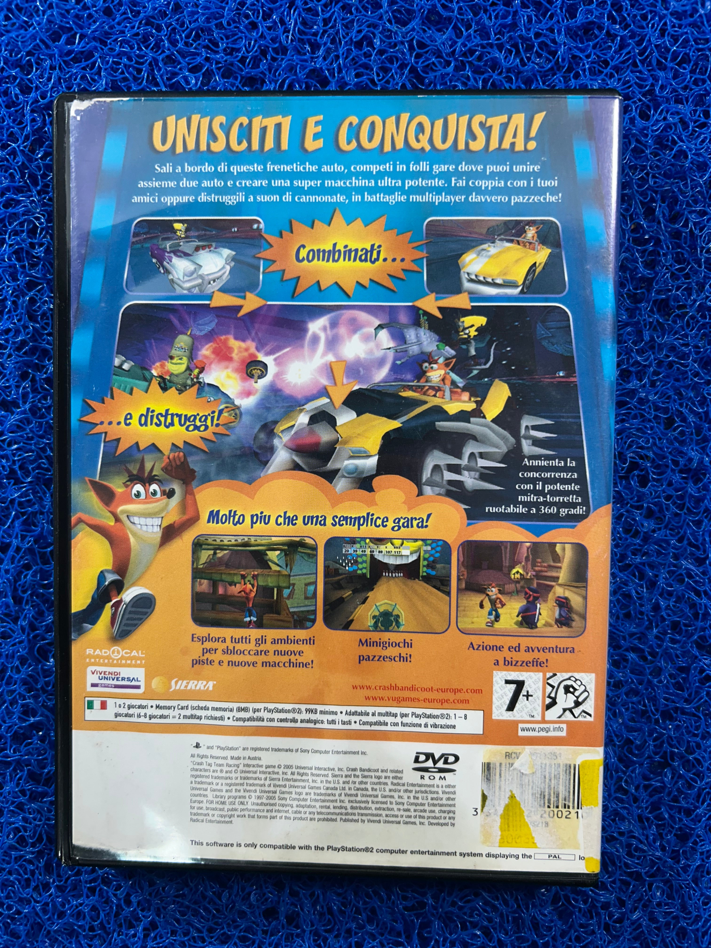 PS2 Crash team tag racing (E)