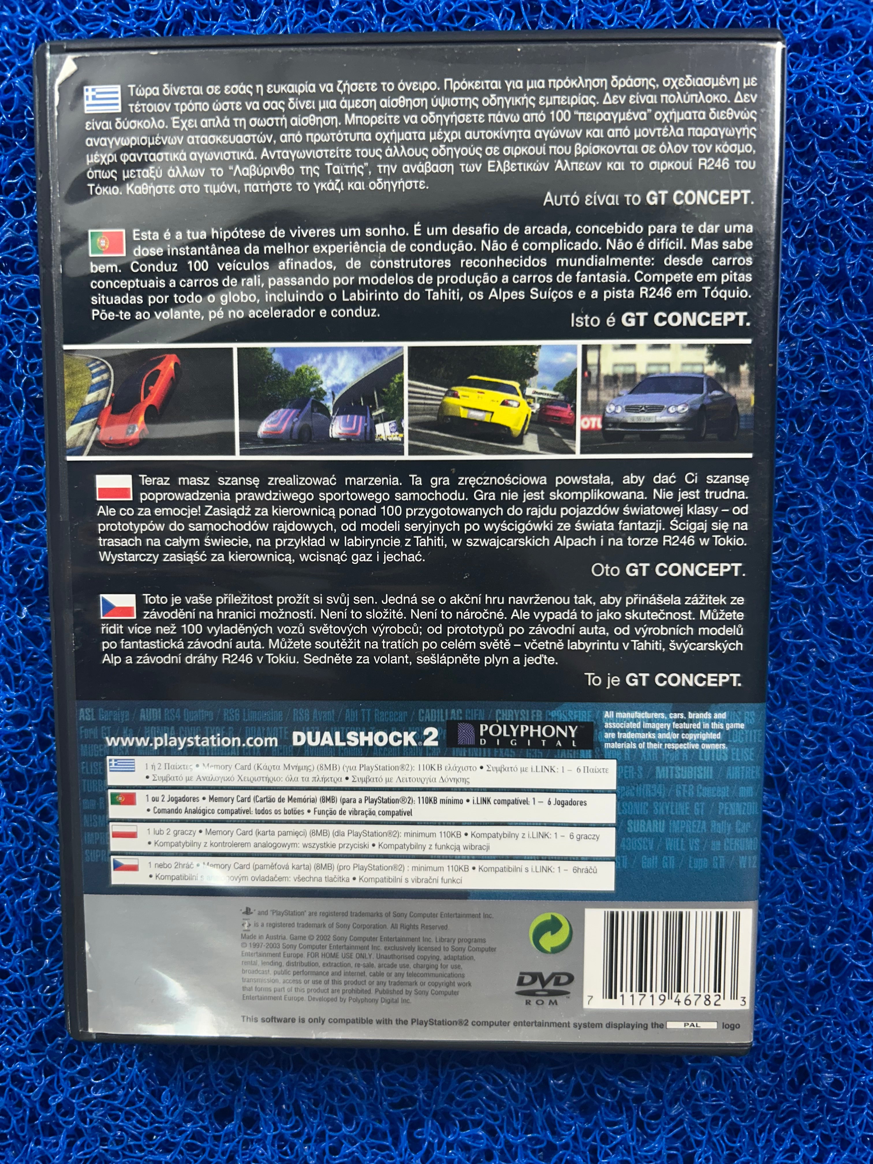 PS2 Gran turismo 2002 Tokyo (E)