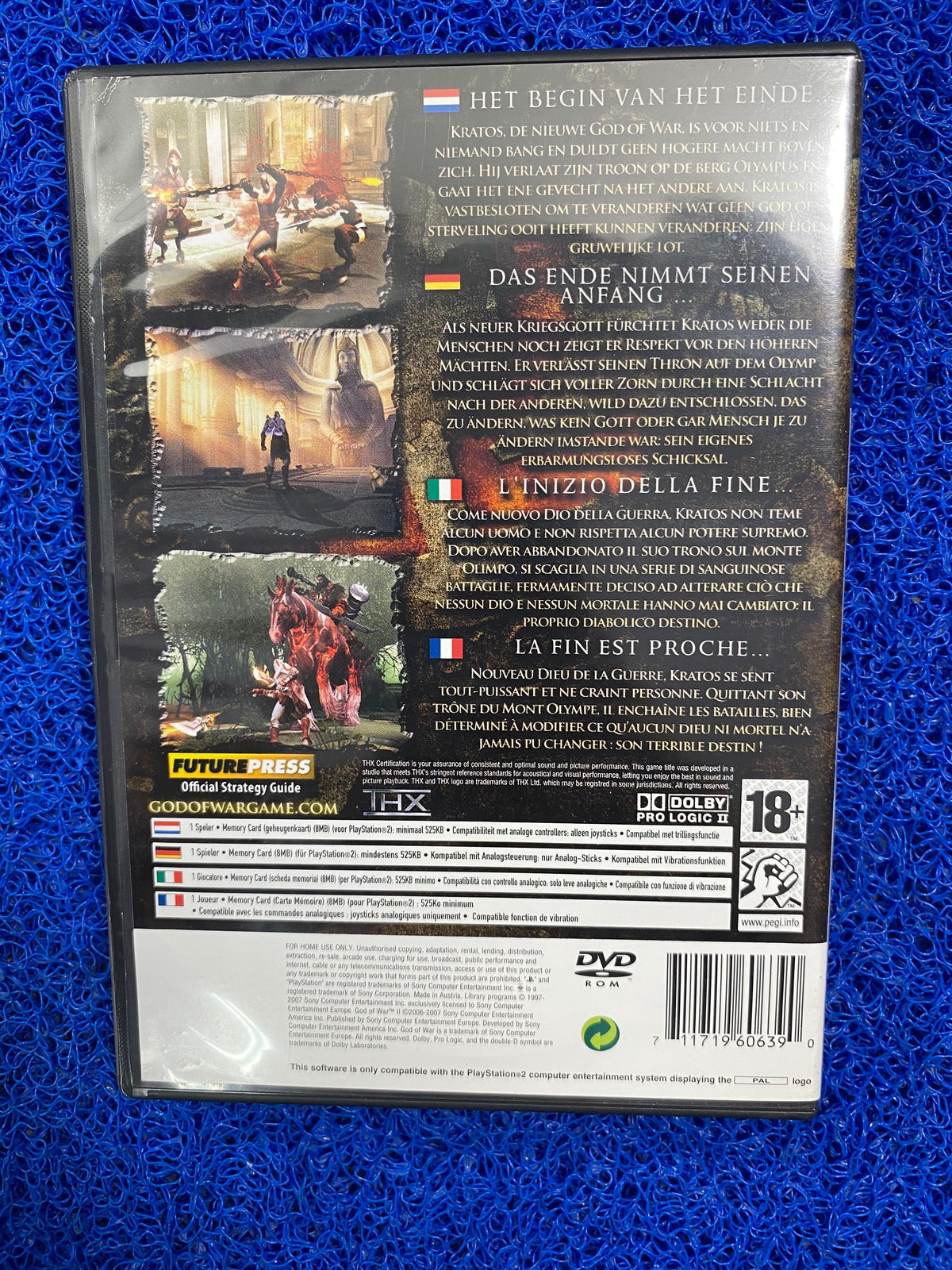 PS2# God of war II (E)