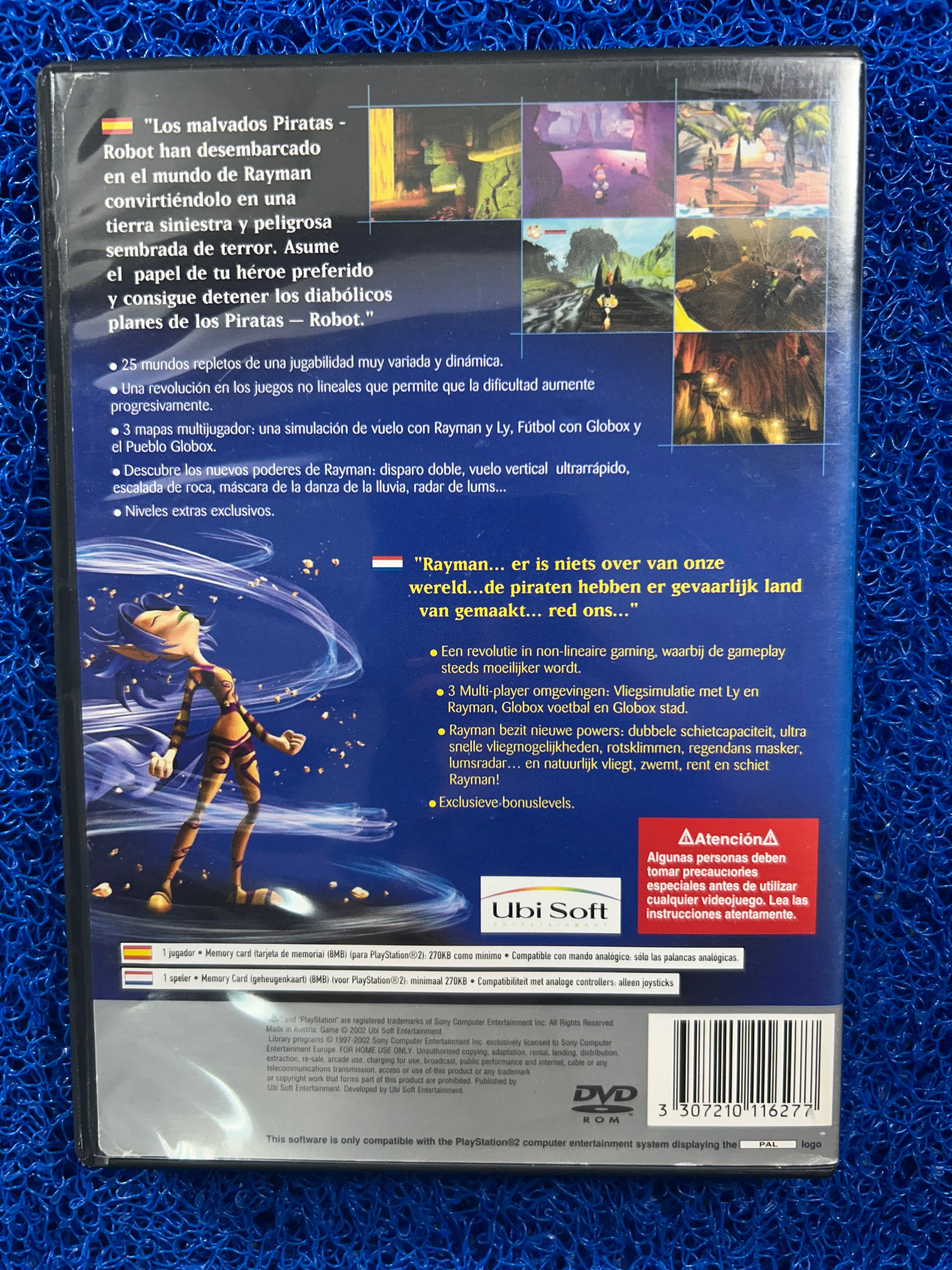 PS2 Rayman revolution (E)