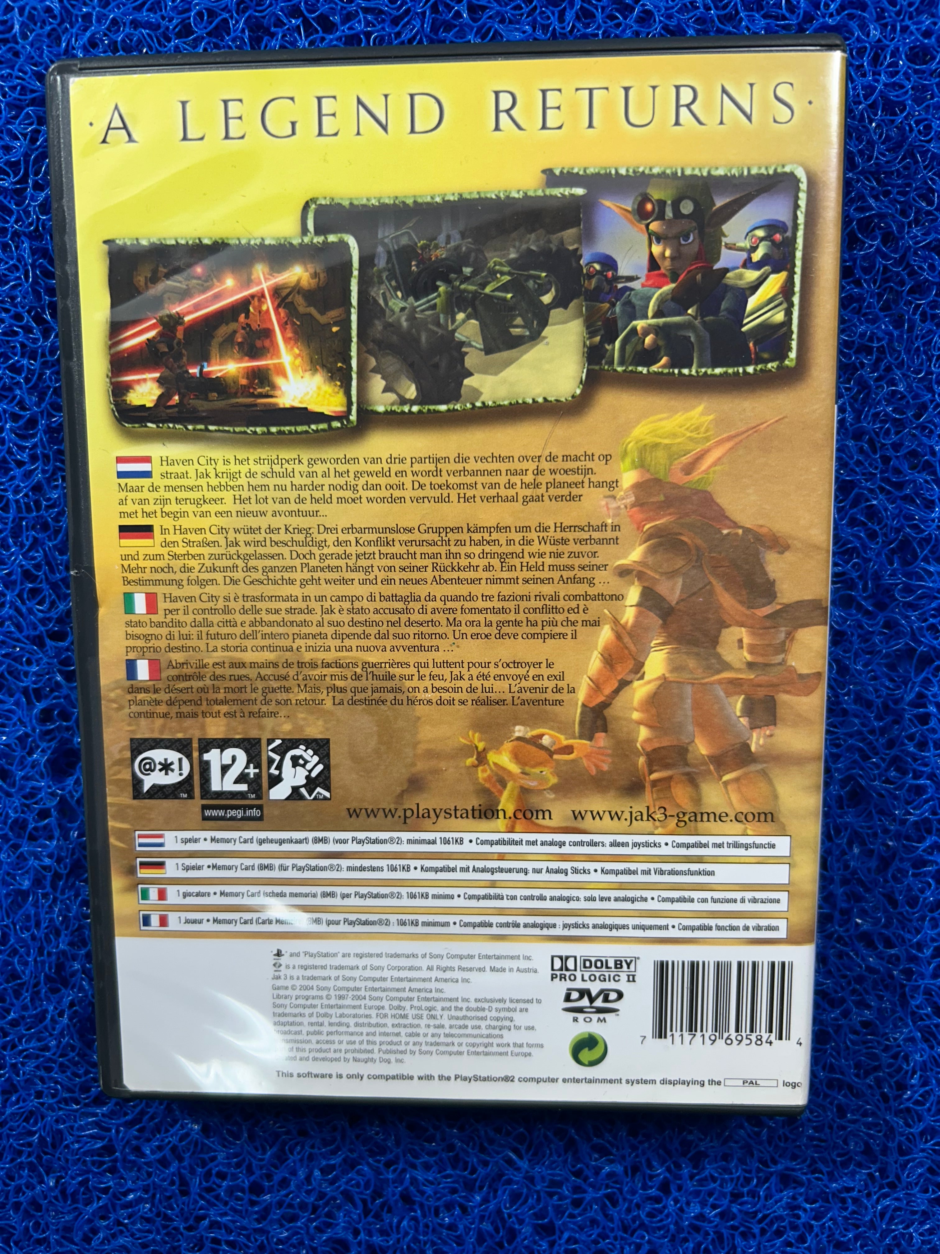 PS2 JAK 3 (E)