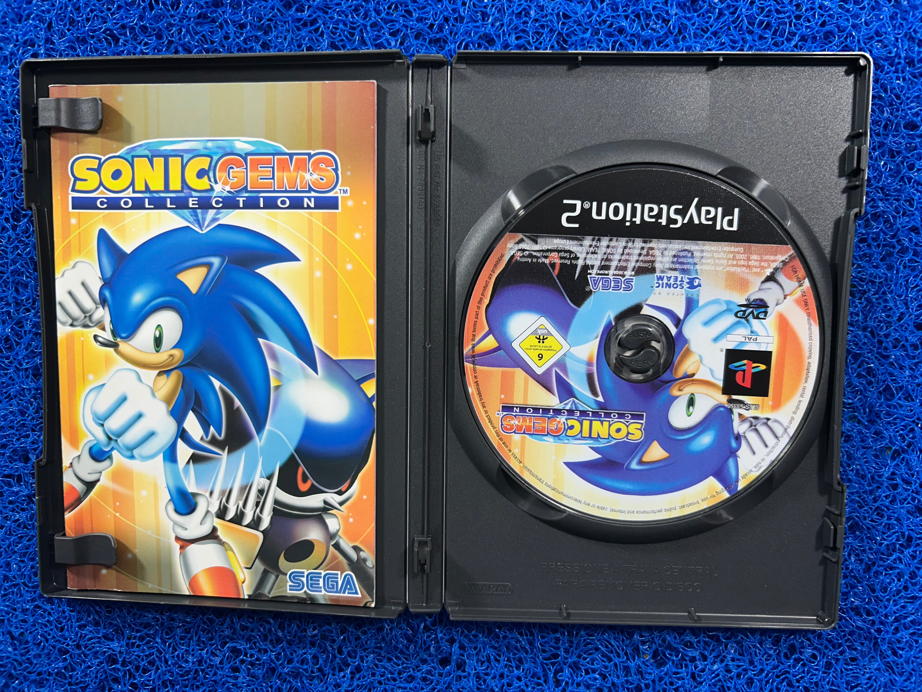 PS2 Sonic gems collection (E)