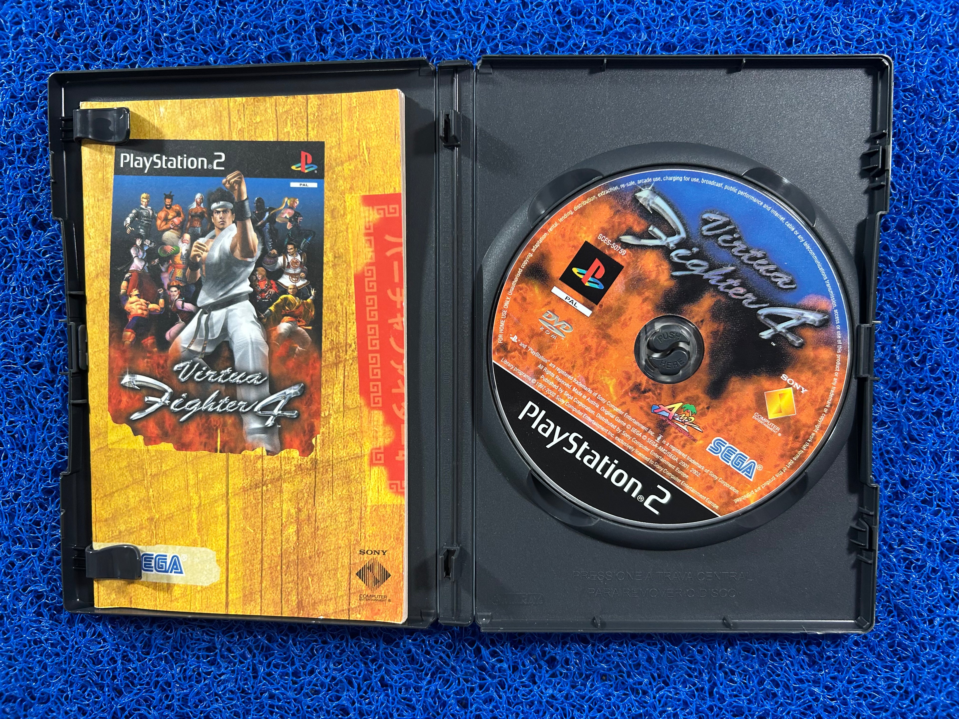 PS2 Virtua fighter 4 (E)
