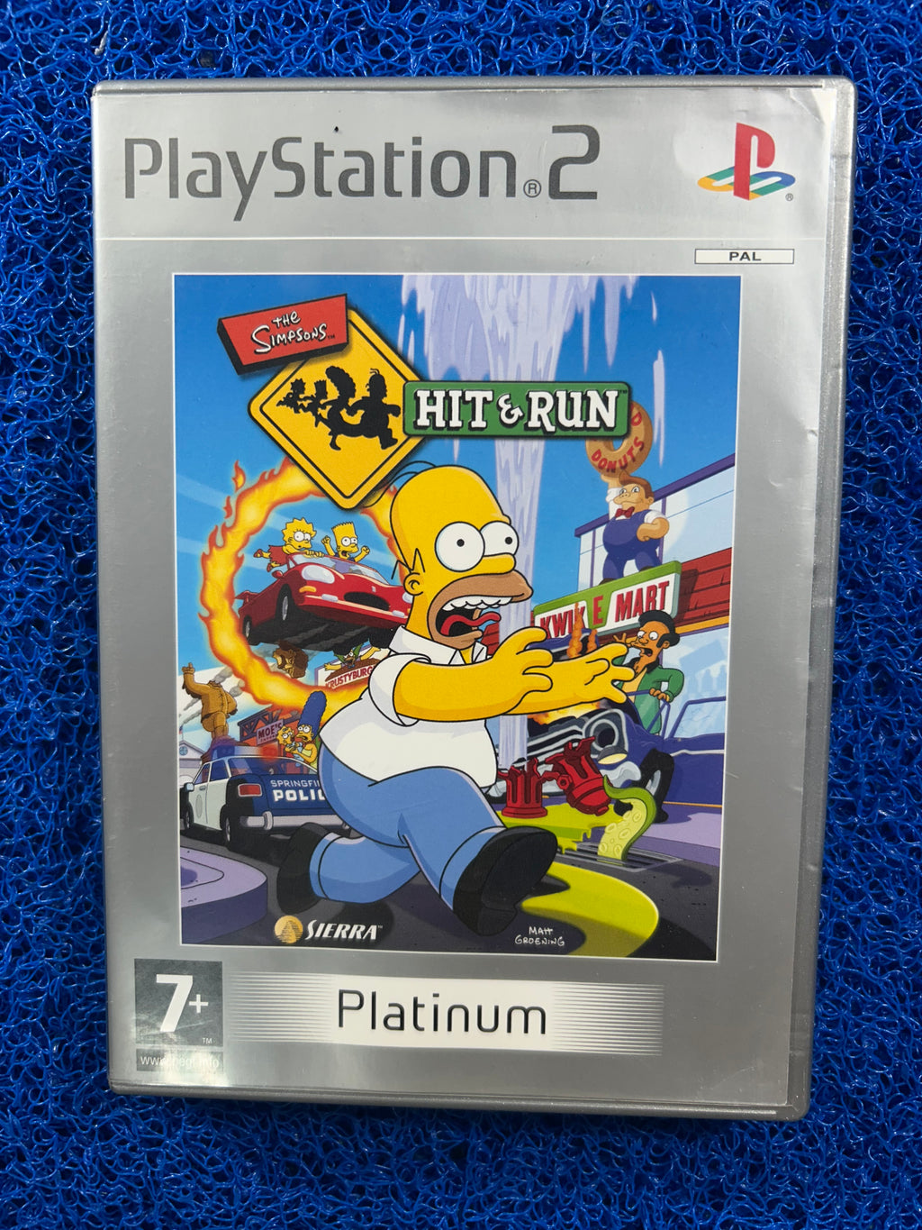 PS2 Simpsons hit and run (E)