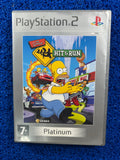 PS2 Simpsons hit and run (E)